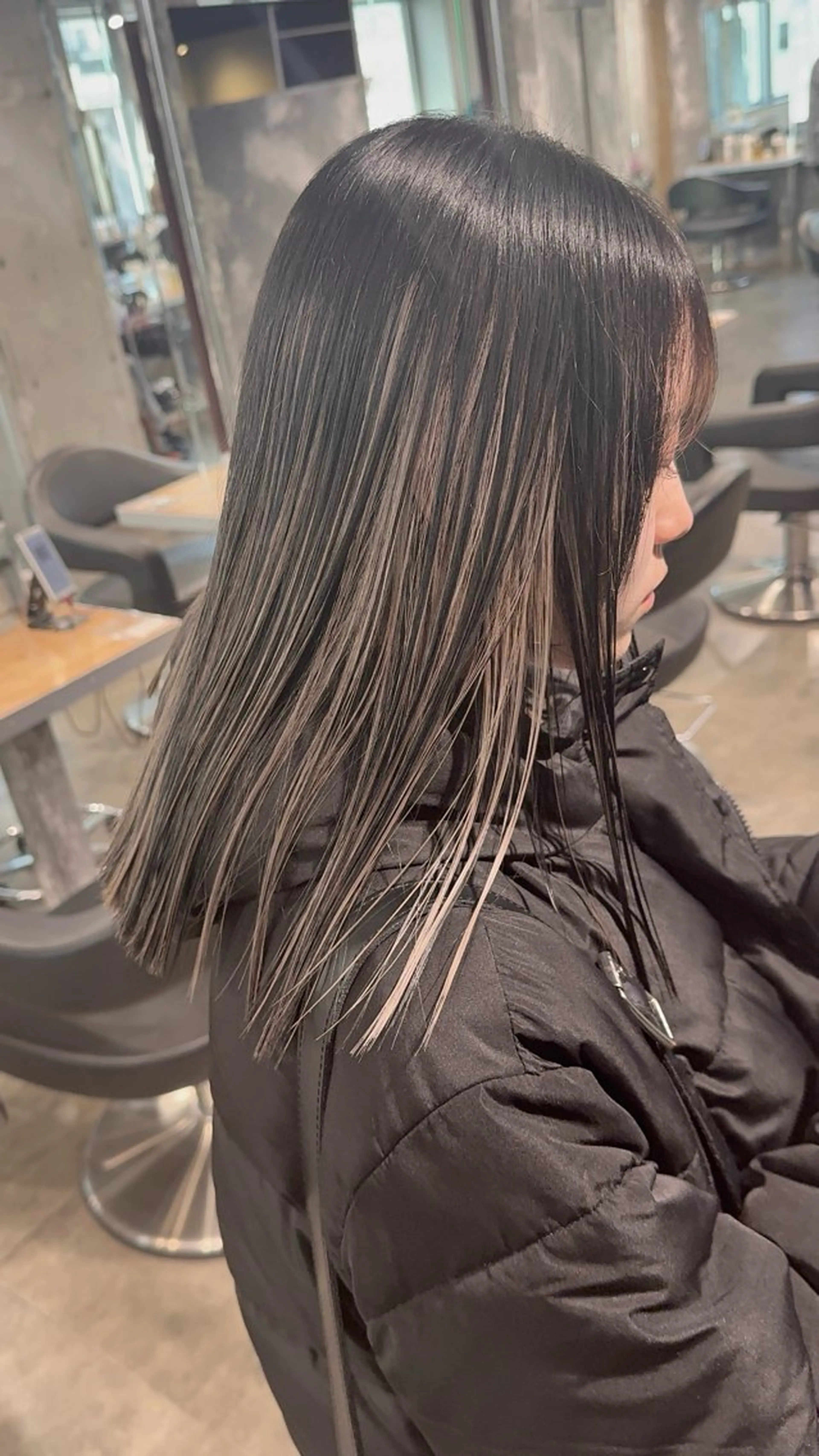 ロング カラー *モデル募集🤍横浜 透明感カラー🫧のヘアスタイル