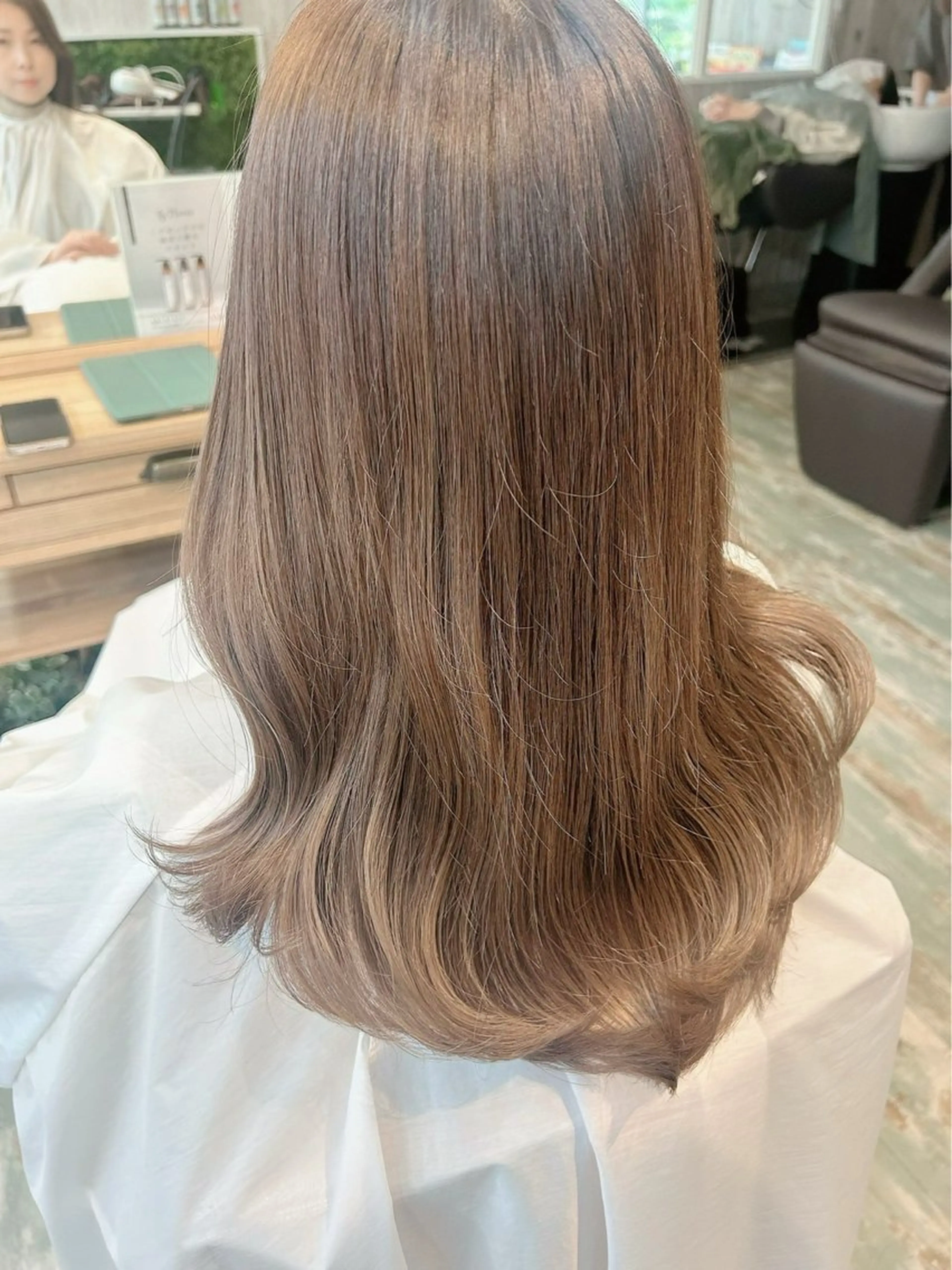 カラー 🌳武田藍花🕊️ 髪質改善 縮毛矯正のヘアスタイル