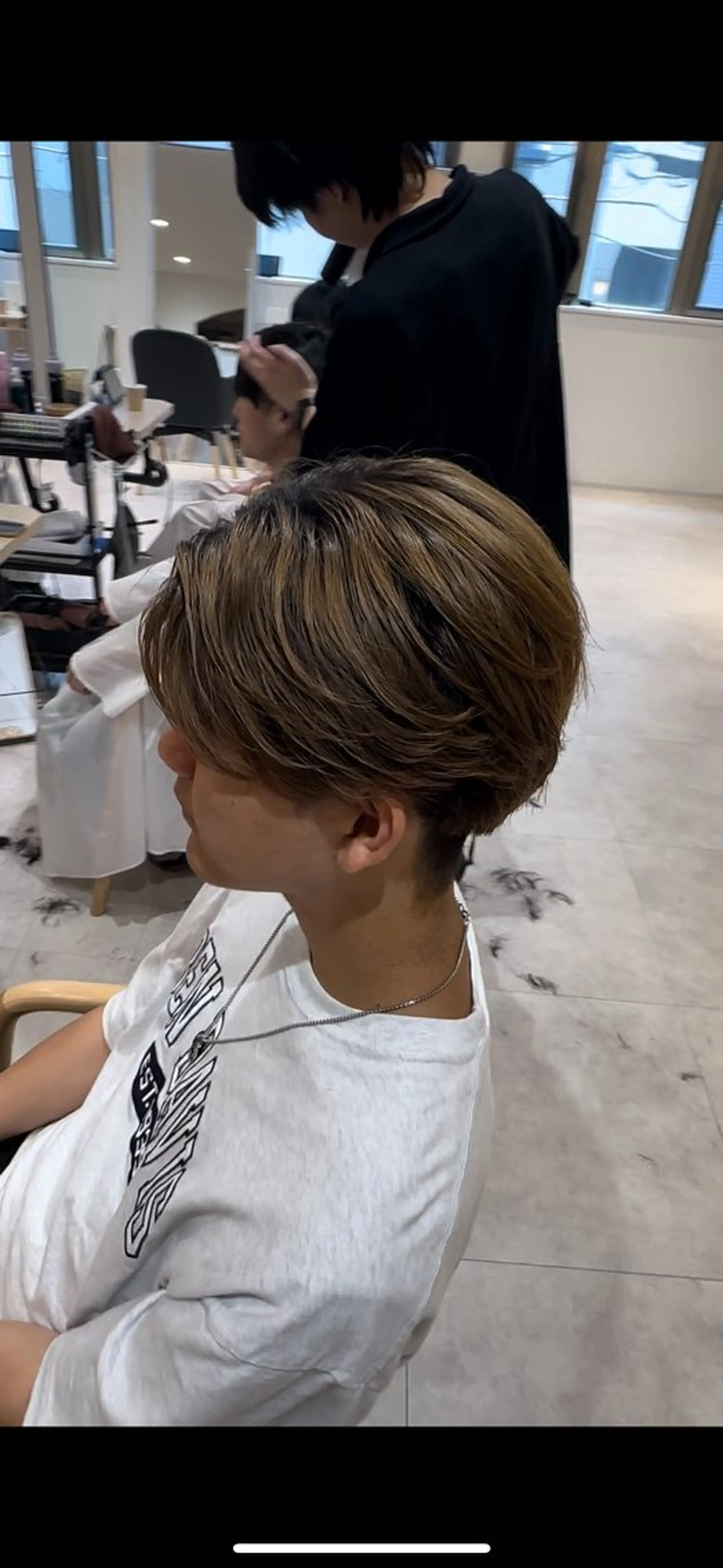 メンズ ヘアカラー トリートメント AI TOKYO  men's 横浜所属・【パーマの達人】 💎メンズ特化🔥徹のヘアスタイル