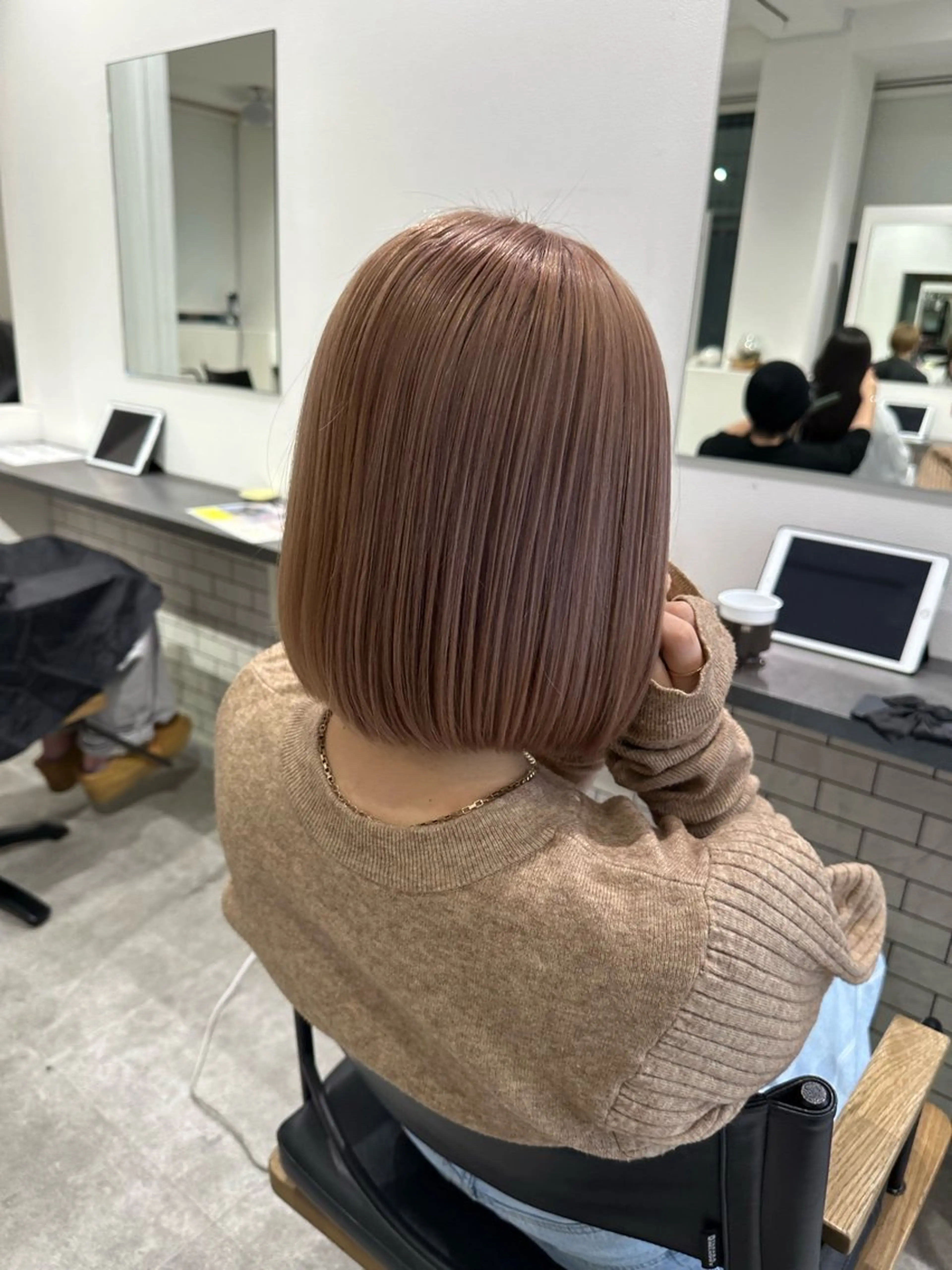 ショート ヘアカラー JIL BLAN 京都のヘアスタイル