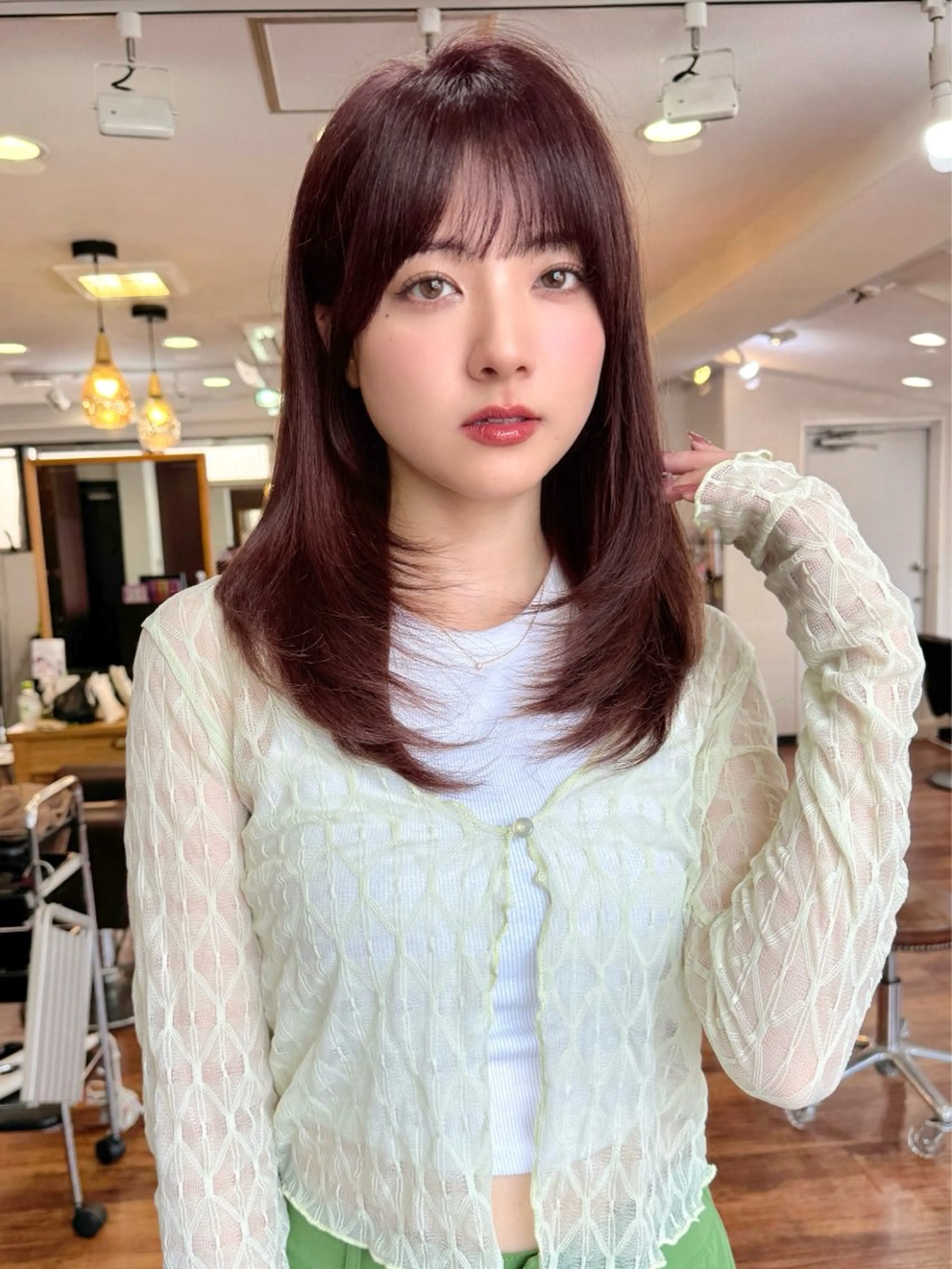 ロング カラー 似合わせレイヤー 🇰🇷荒木洋文のヘアスタイル