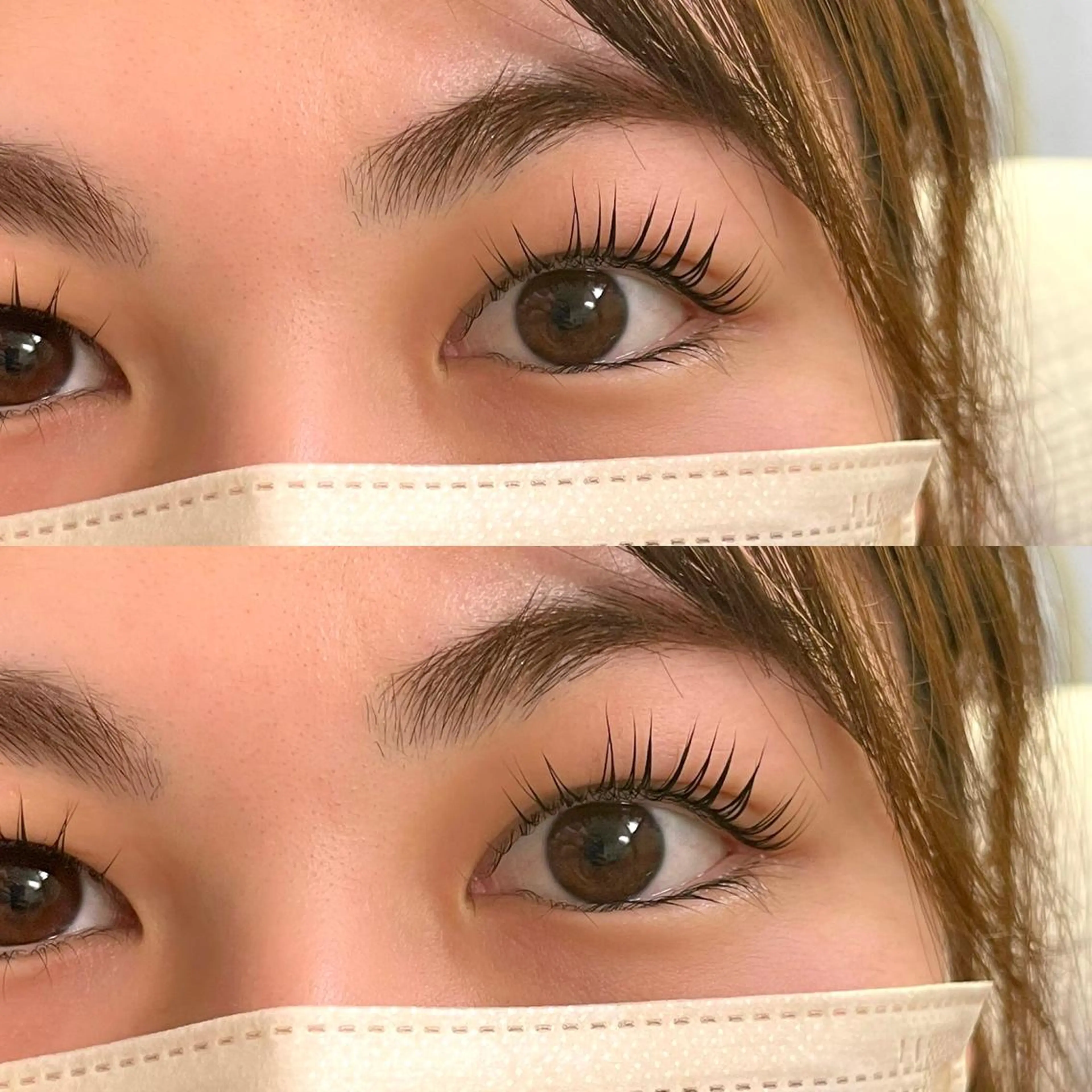 マツエク・マツパ パリジェンヌラッシュリフト GO TODAY SHAiRE SALON Vellmie店所属・吉祥寺kasumi 🌛eye/browのマツエク・マツパデザイン