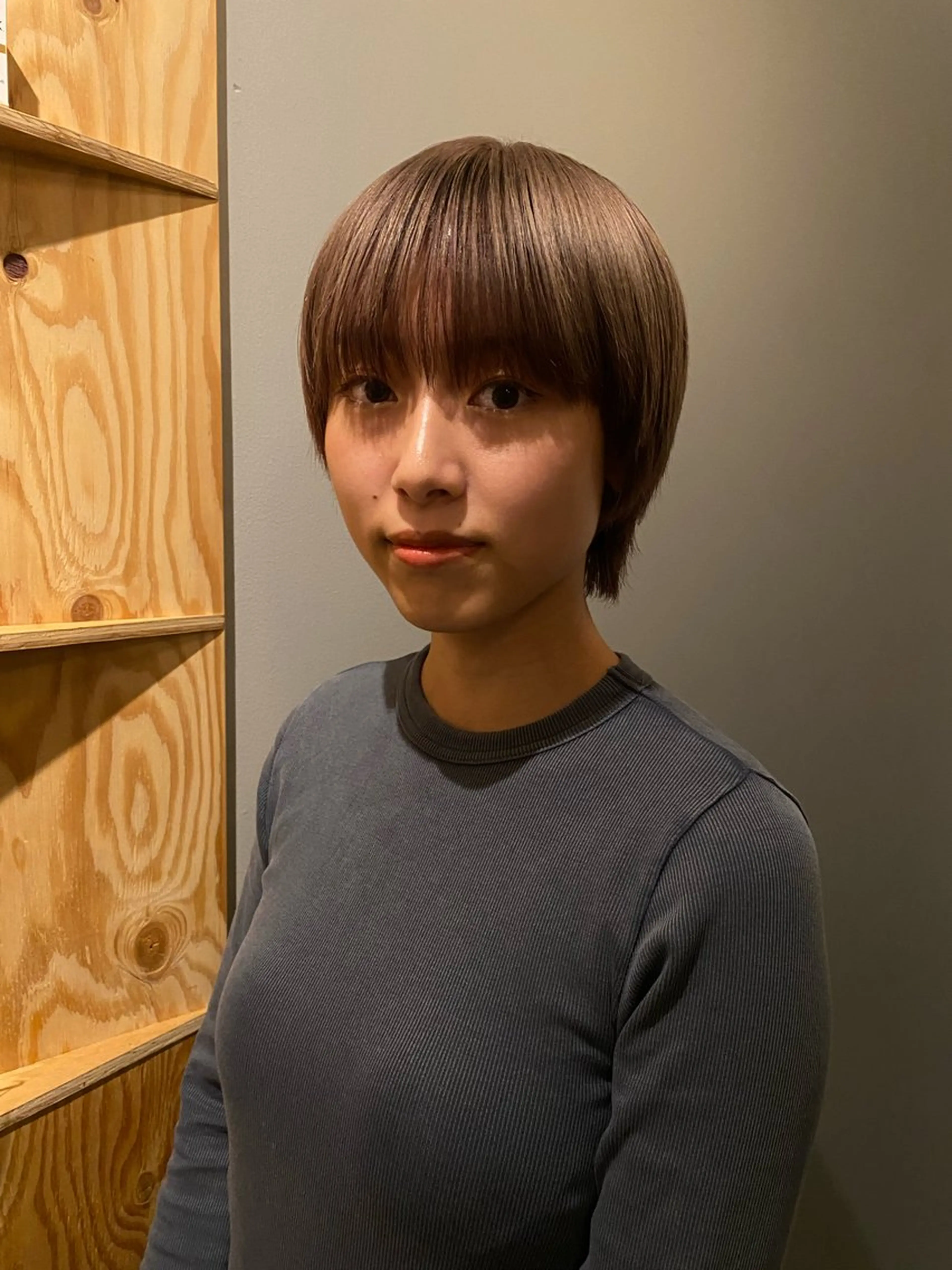 ミディアム カラー ヘアカラー 似合わせカット カラー🪿 moeのヘアスタイル