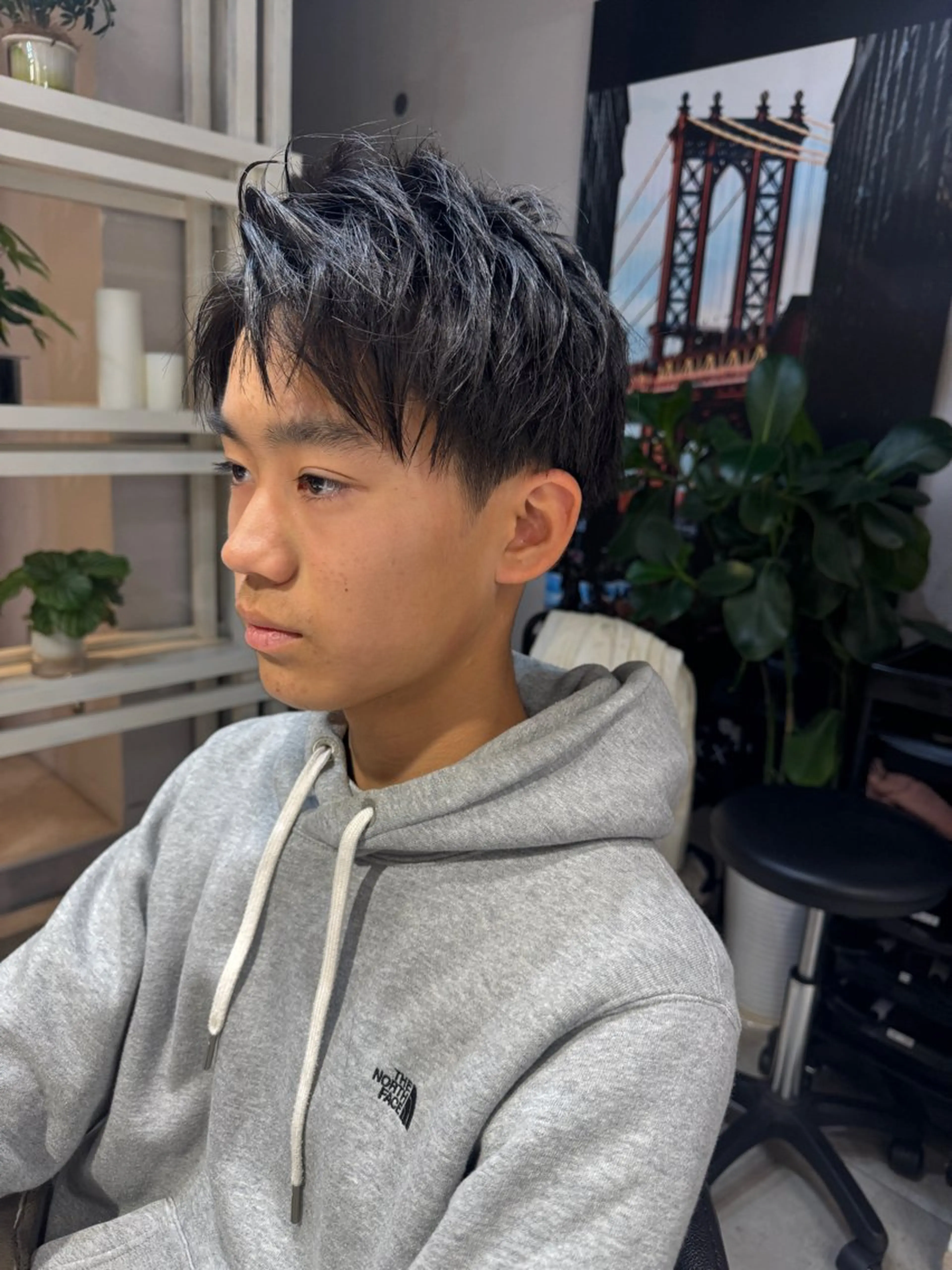 ミディアム メンズ モヒカン ソフトモヒカン カット Dxxxx III所属・女性目線の大人 メンズ*Ayakaのヘアスタイル