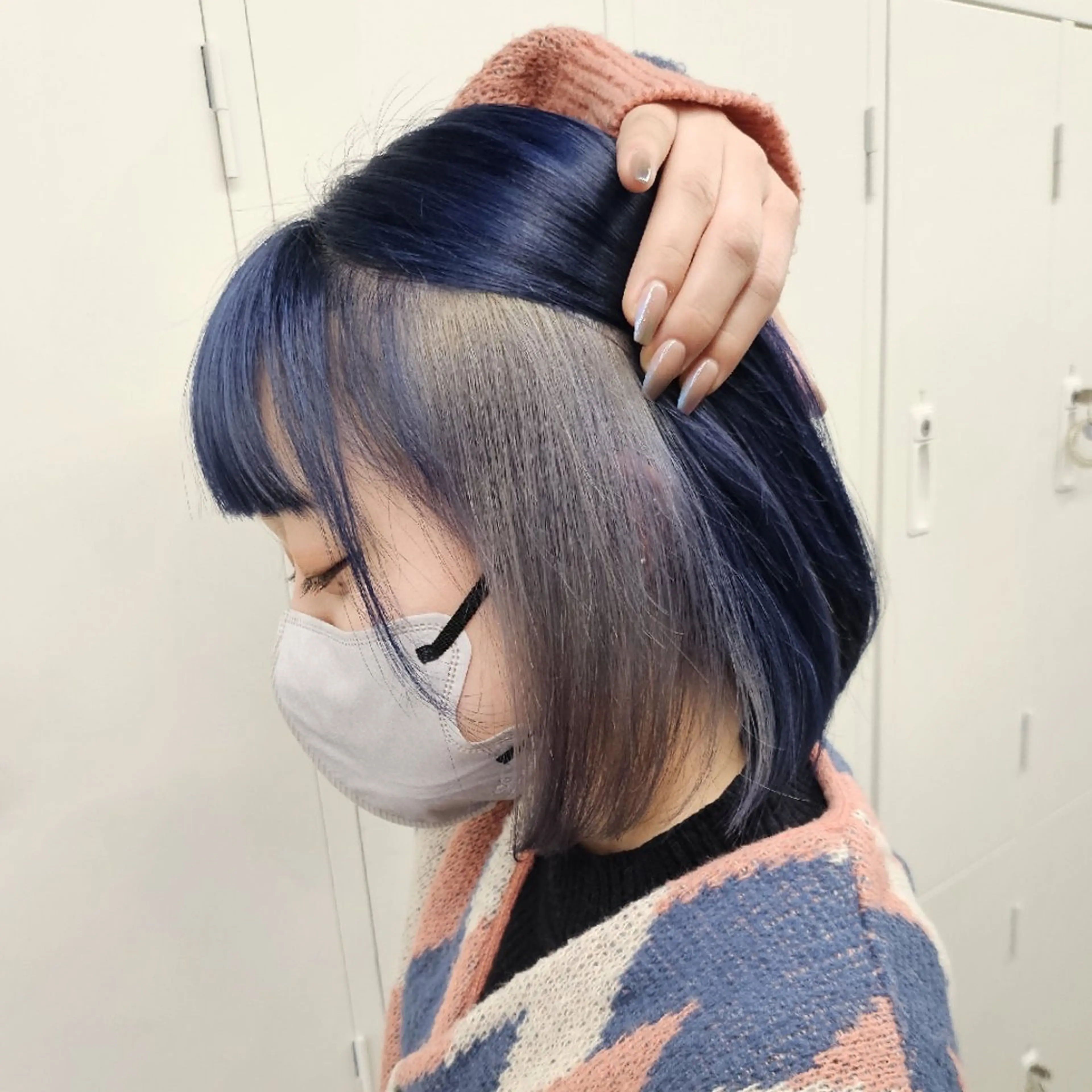 ショート カラー メンズ カット ヘアカラー トリートメント ☀️ボブスタイル特化 大山あさひ☀️のヘアスタイル