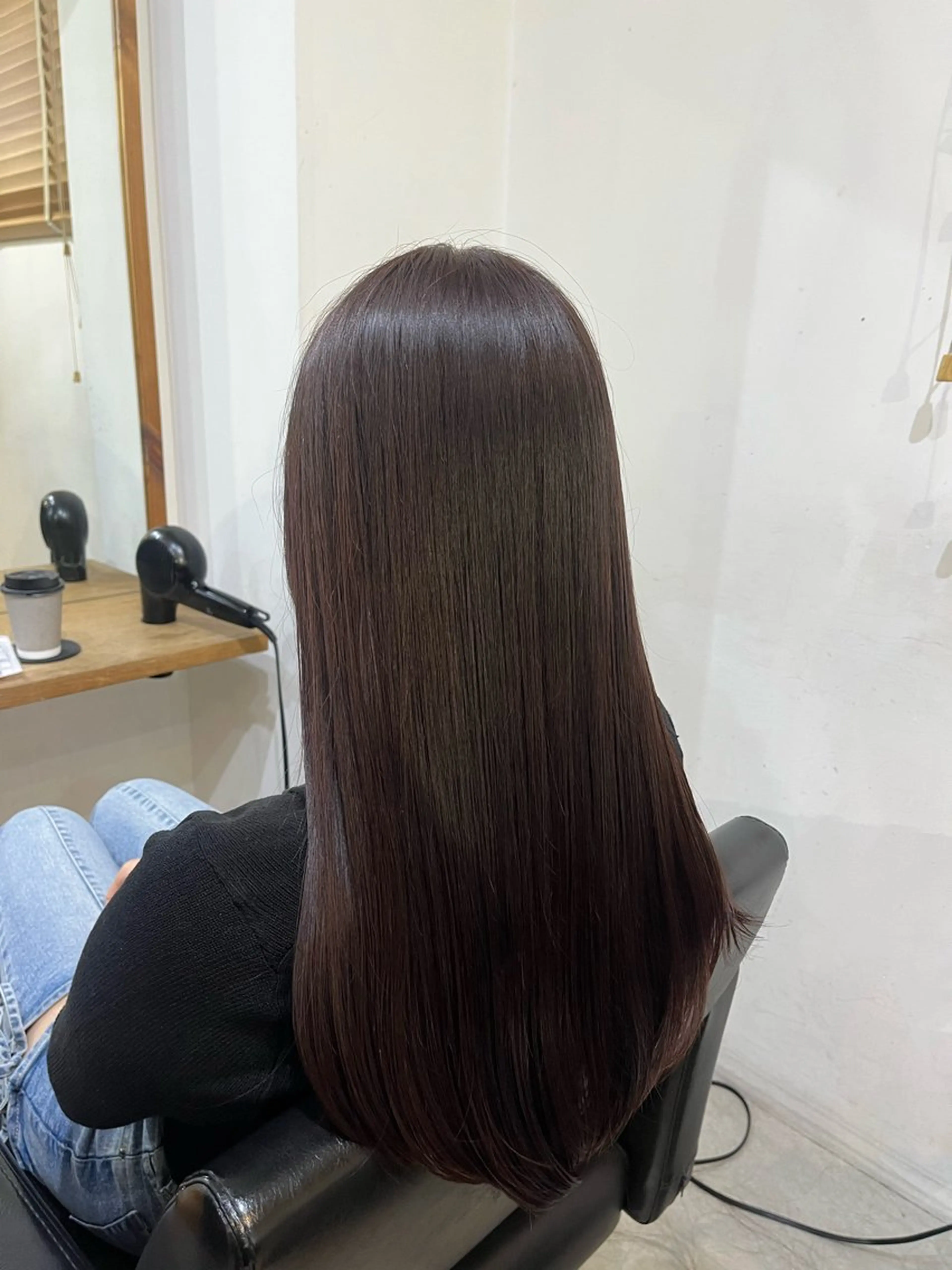 ロング カラー ✨🎨ブリーチなし 透明感カラー✨美友のヘアスタイル