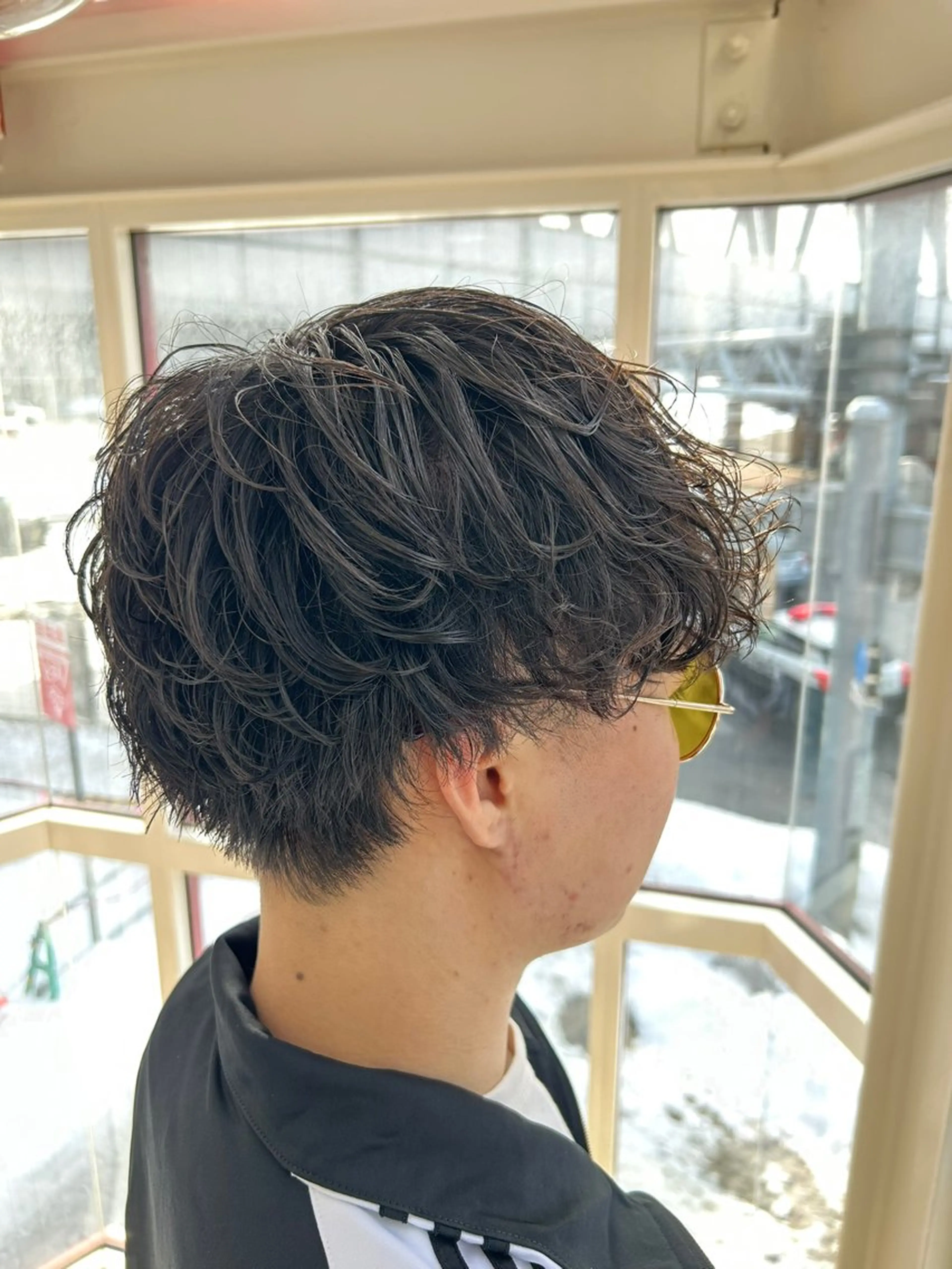 パーマ メンズ メンズパーマ カット パーマ トリートメント yori所属・メンズパーマ/メンズ カット/たばたよしきのヘアスタイル