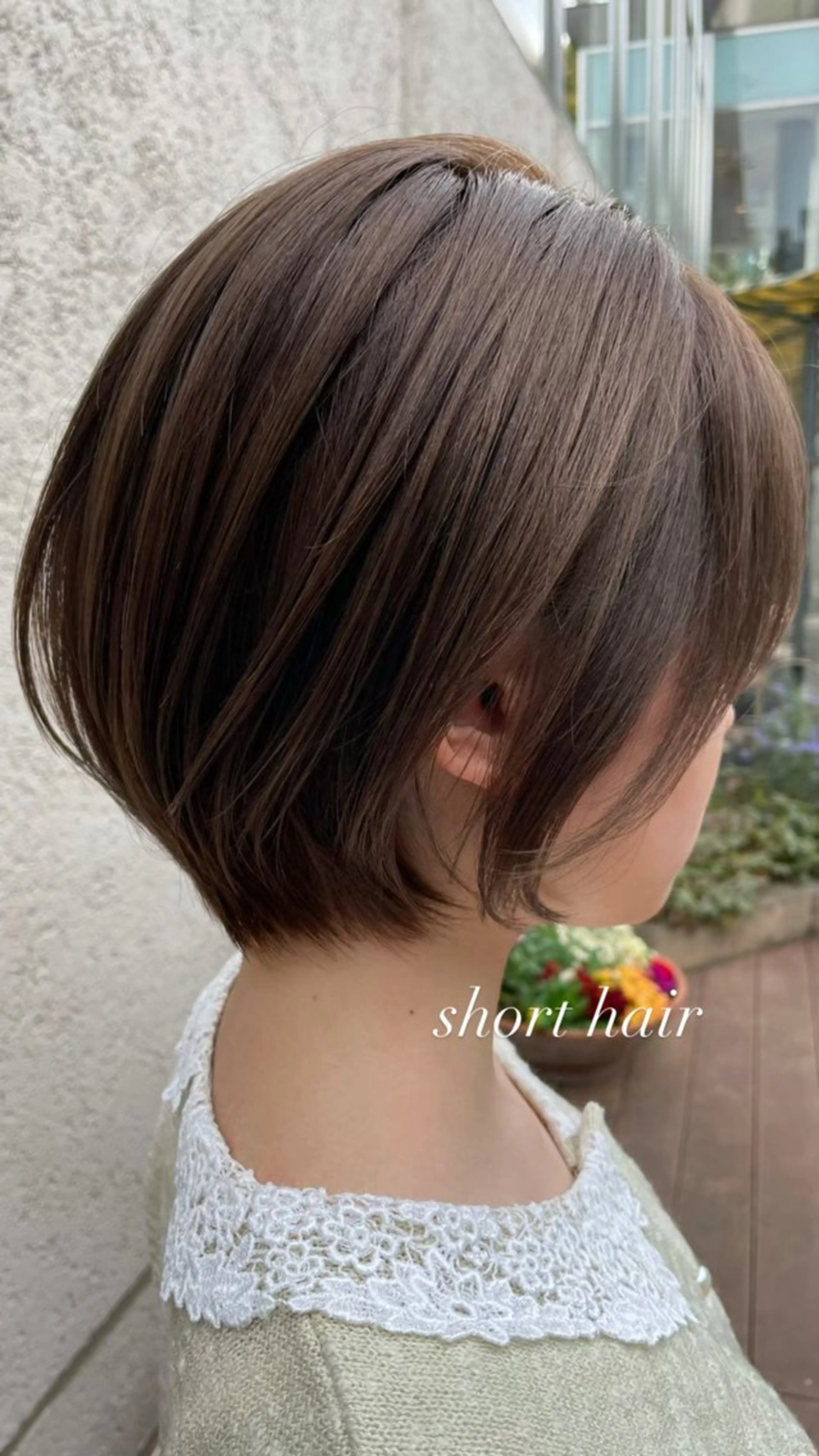 ショート くびれヘア 似合わせカット ショートヘア ♡髪質改善/透明感 カラー/うらら♡のヘアスタイル