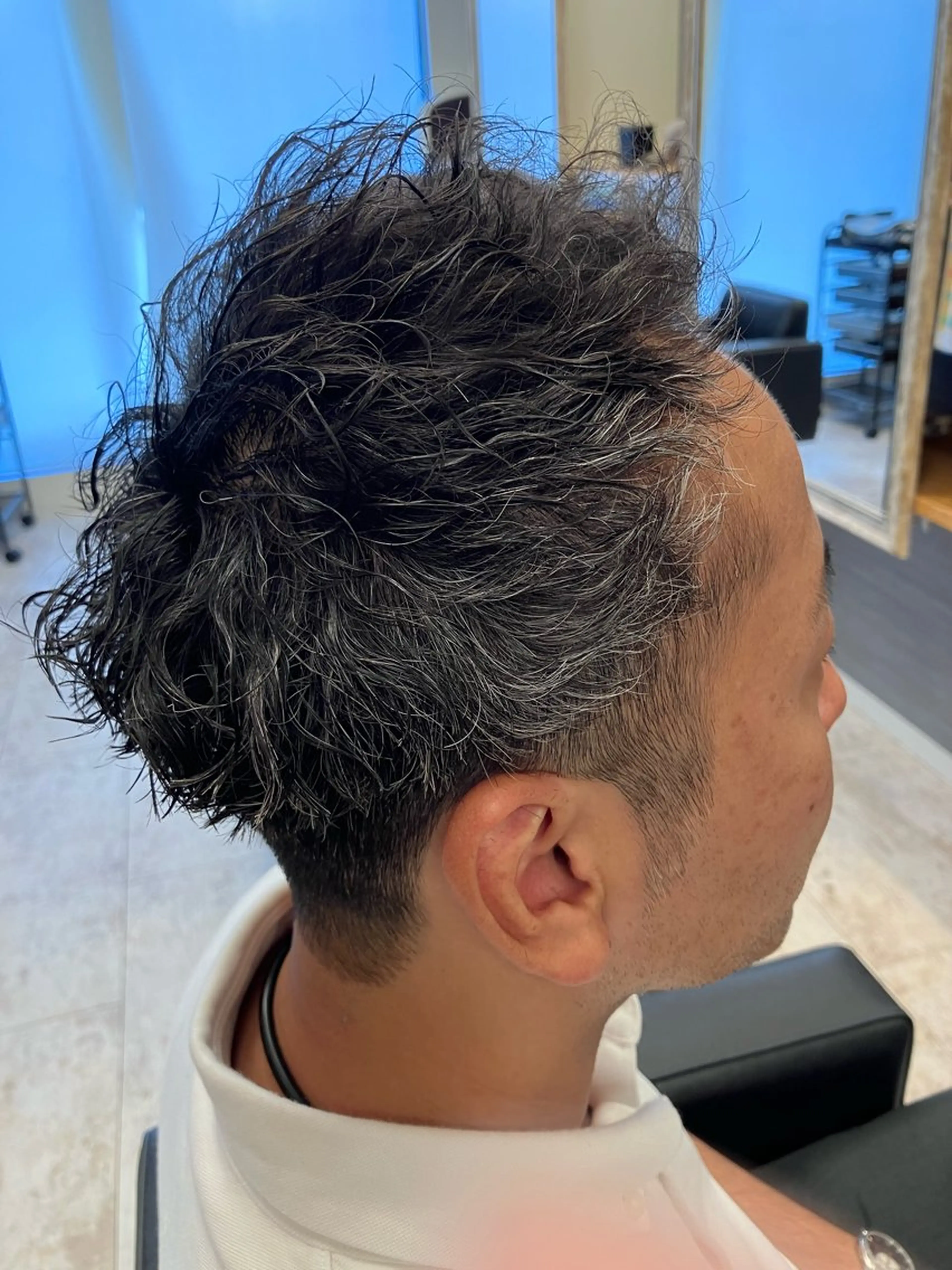 パーマ メンズ カット パーマ メンズ特化/パーマ/ フェードWATARUのヘアスタイル