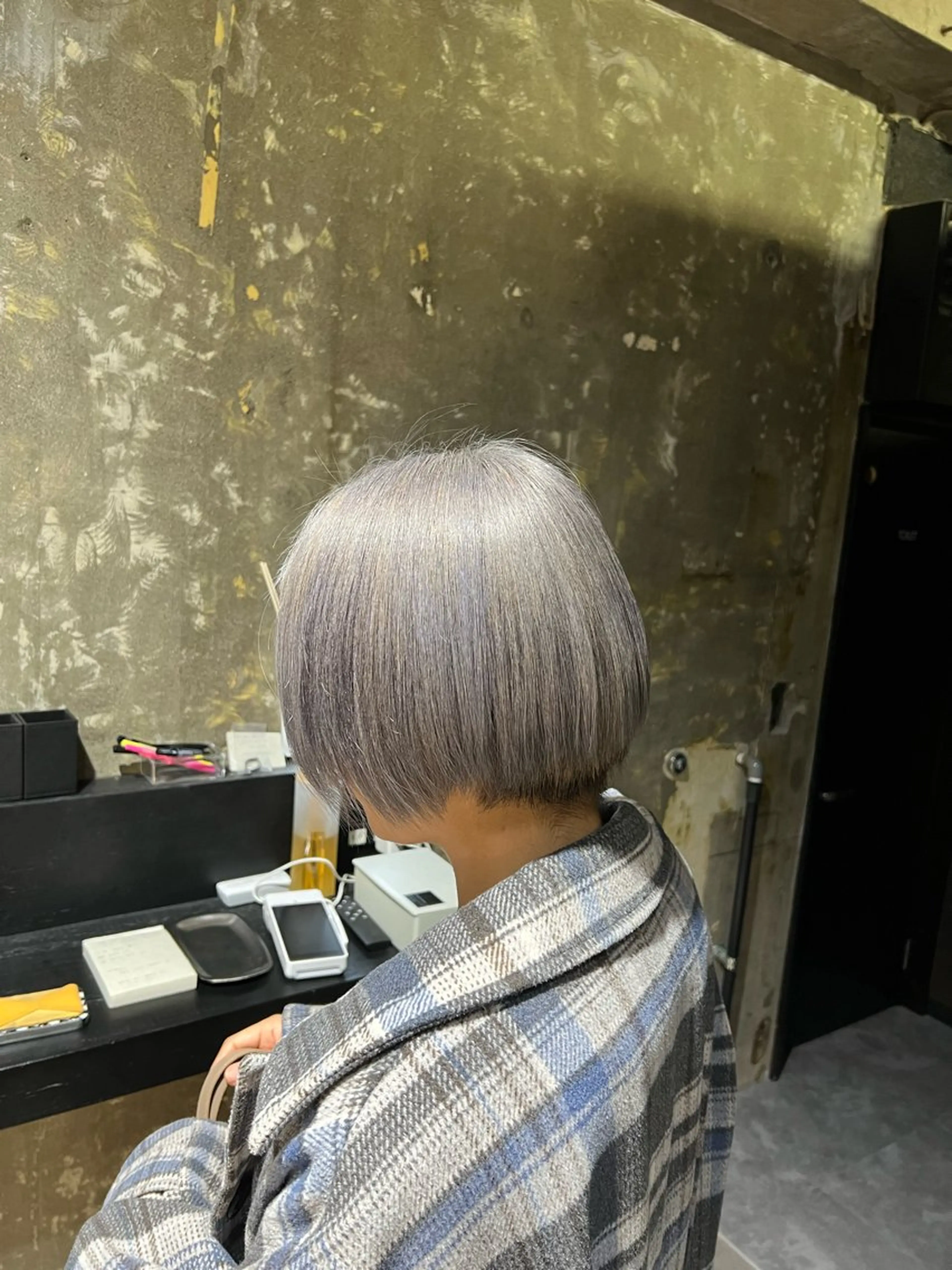 カラー 久永 菫のヘアスタイル