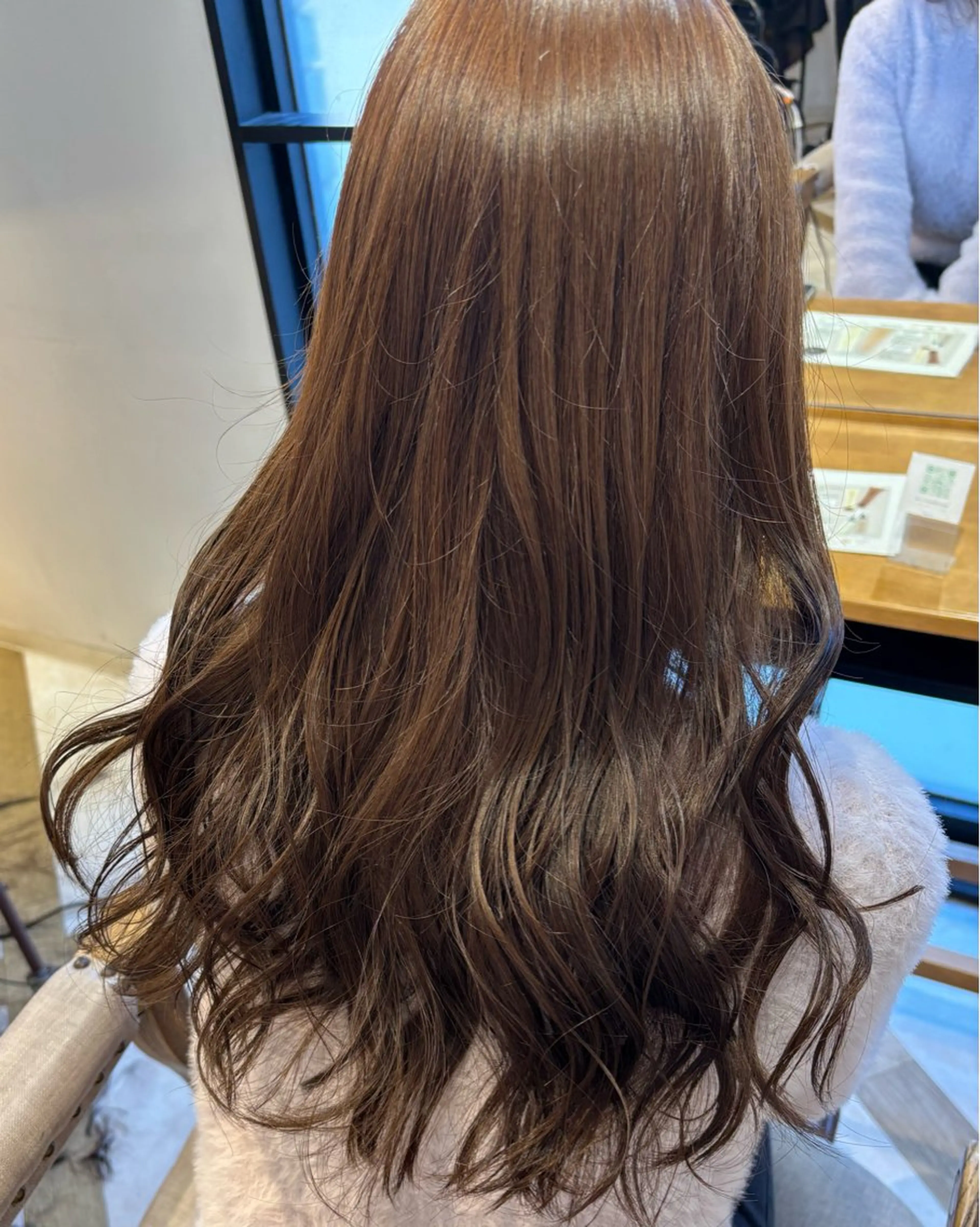 ロング ヘアカラー トリートメント 🍒しの🍒 カット/艶カラーのヘアスタイル