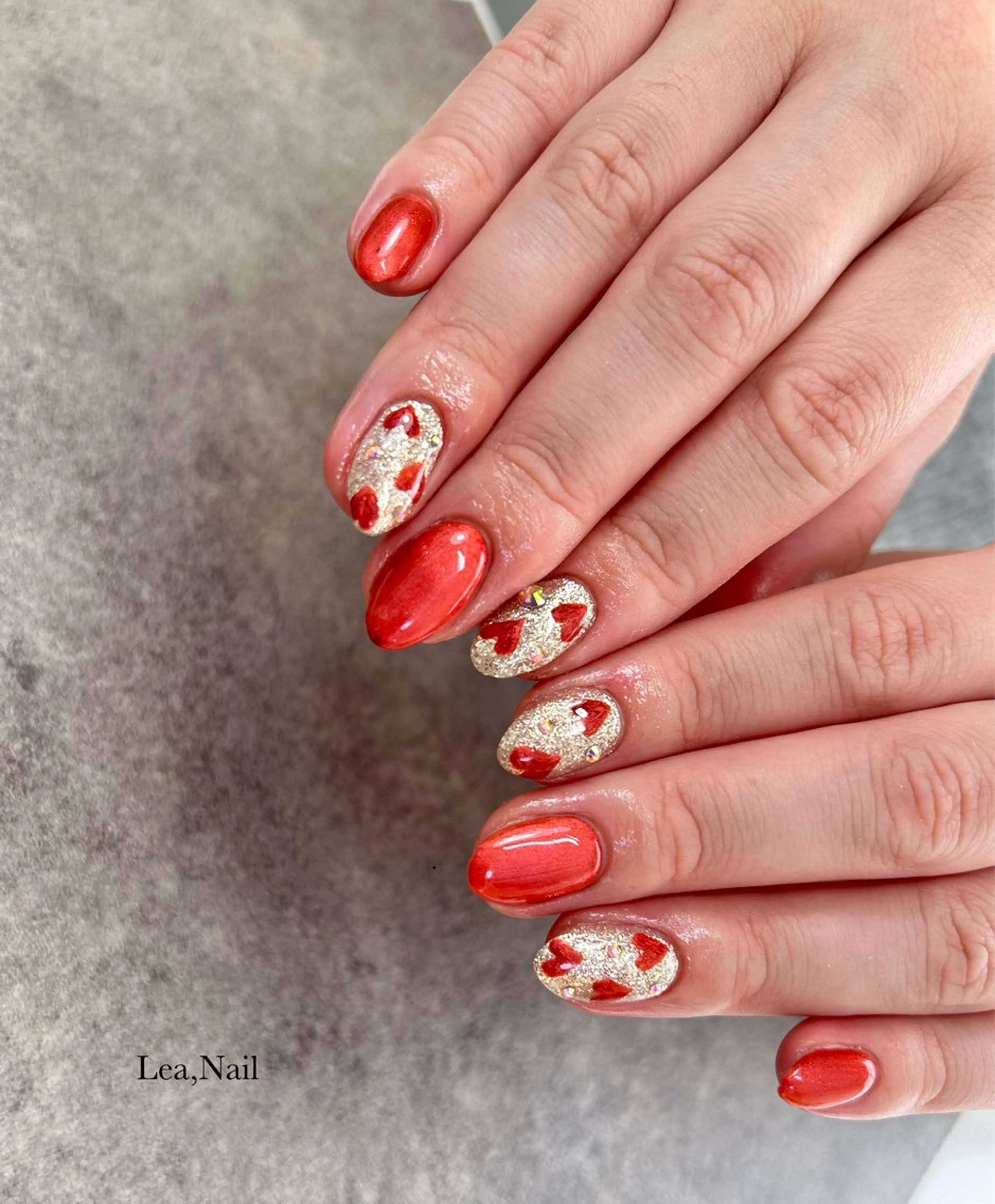 ネイル ハンドネイル Lea,Nail所属・松橋 愛のネイルデザイン