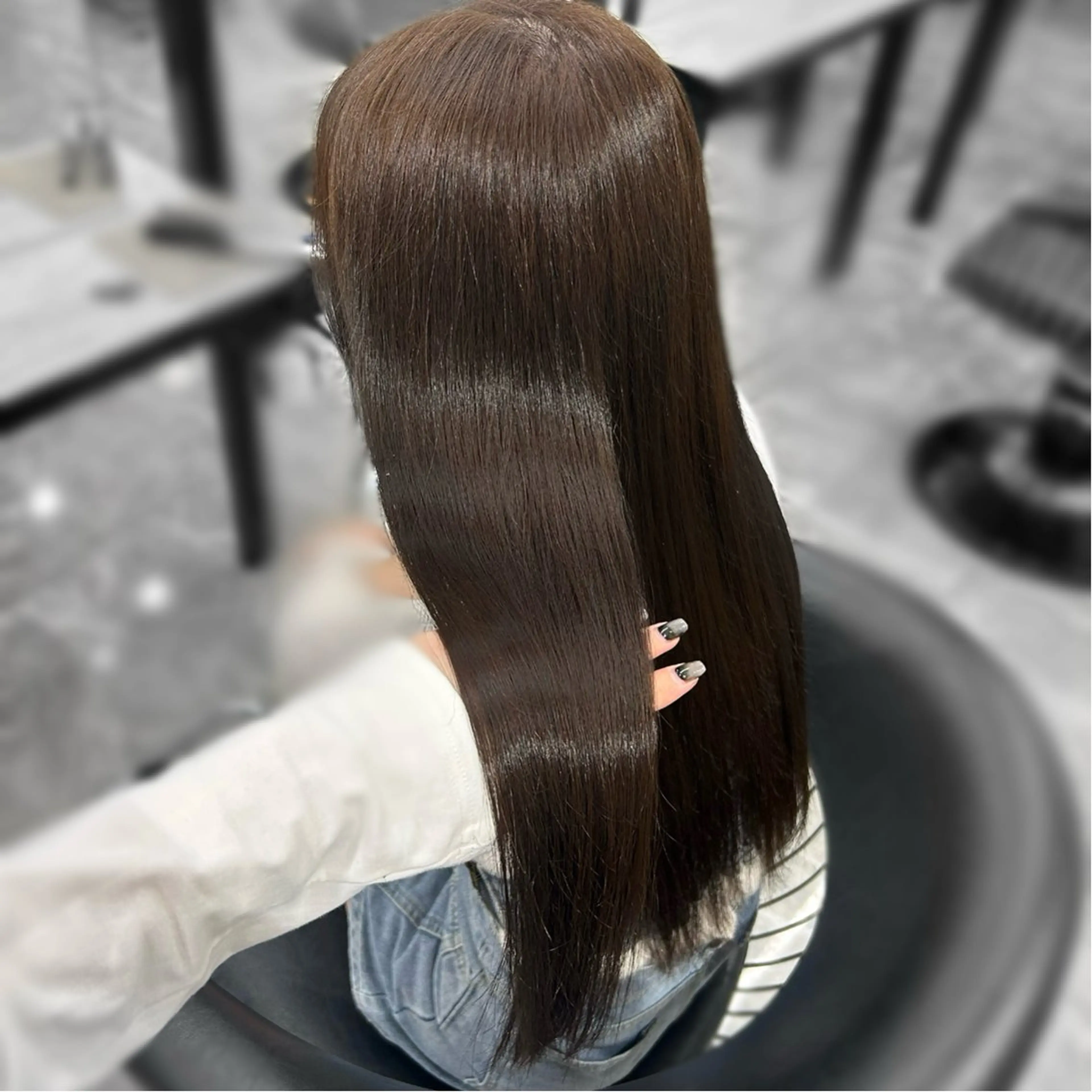 カラー ヘアカラー トリートメント 𝘠𝘶𝘪 / 透明感カラーのヘアスタイル