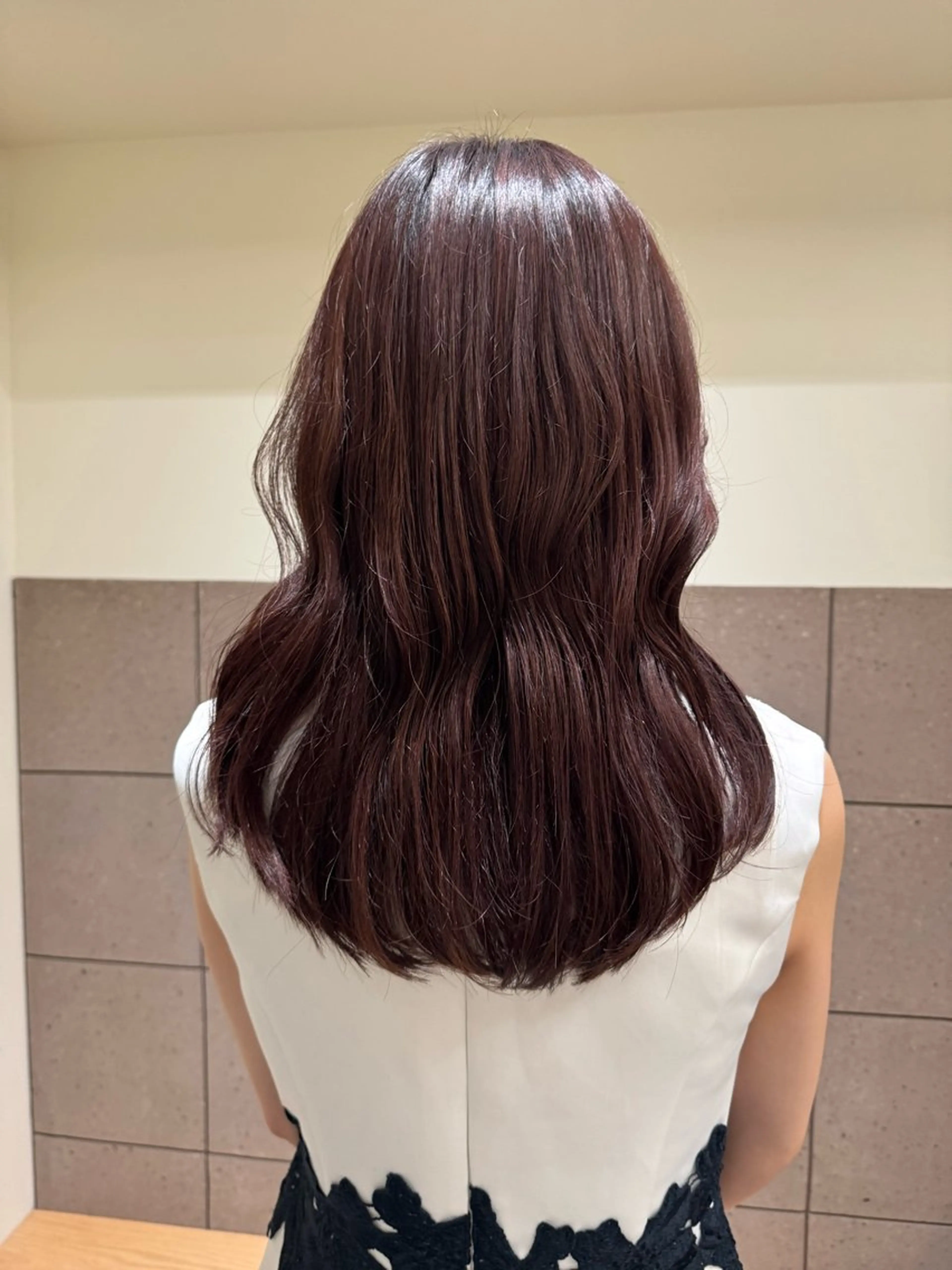 ロング カラー ヘアカラー トリートメント ゆうあ / HUI金山のヘアスタイル