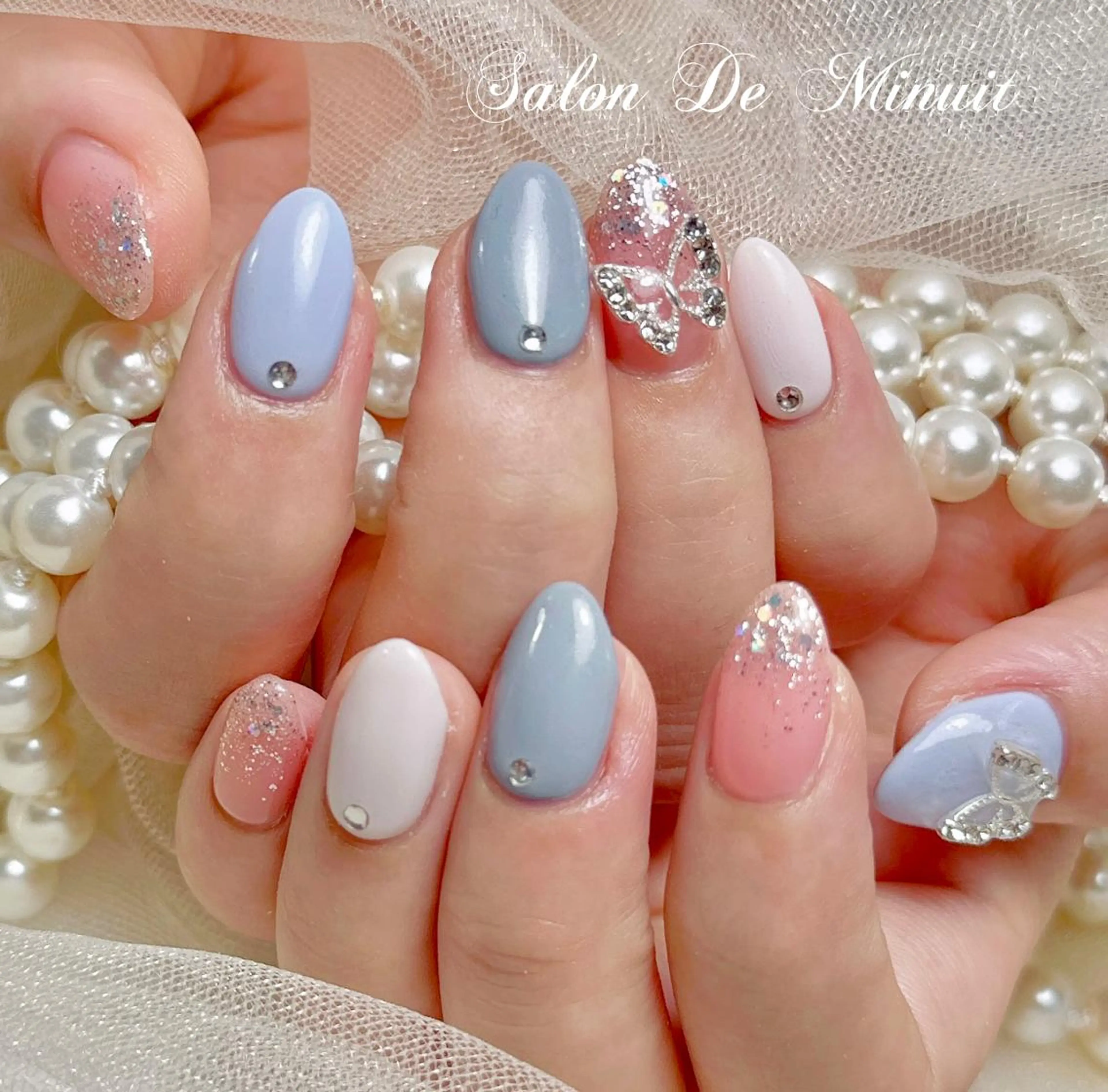 ネイル ハンドネイル ハンドケア Salon de Minuit🦩のネイルデザイン