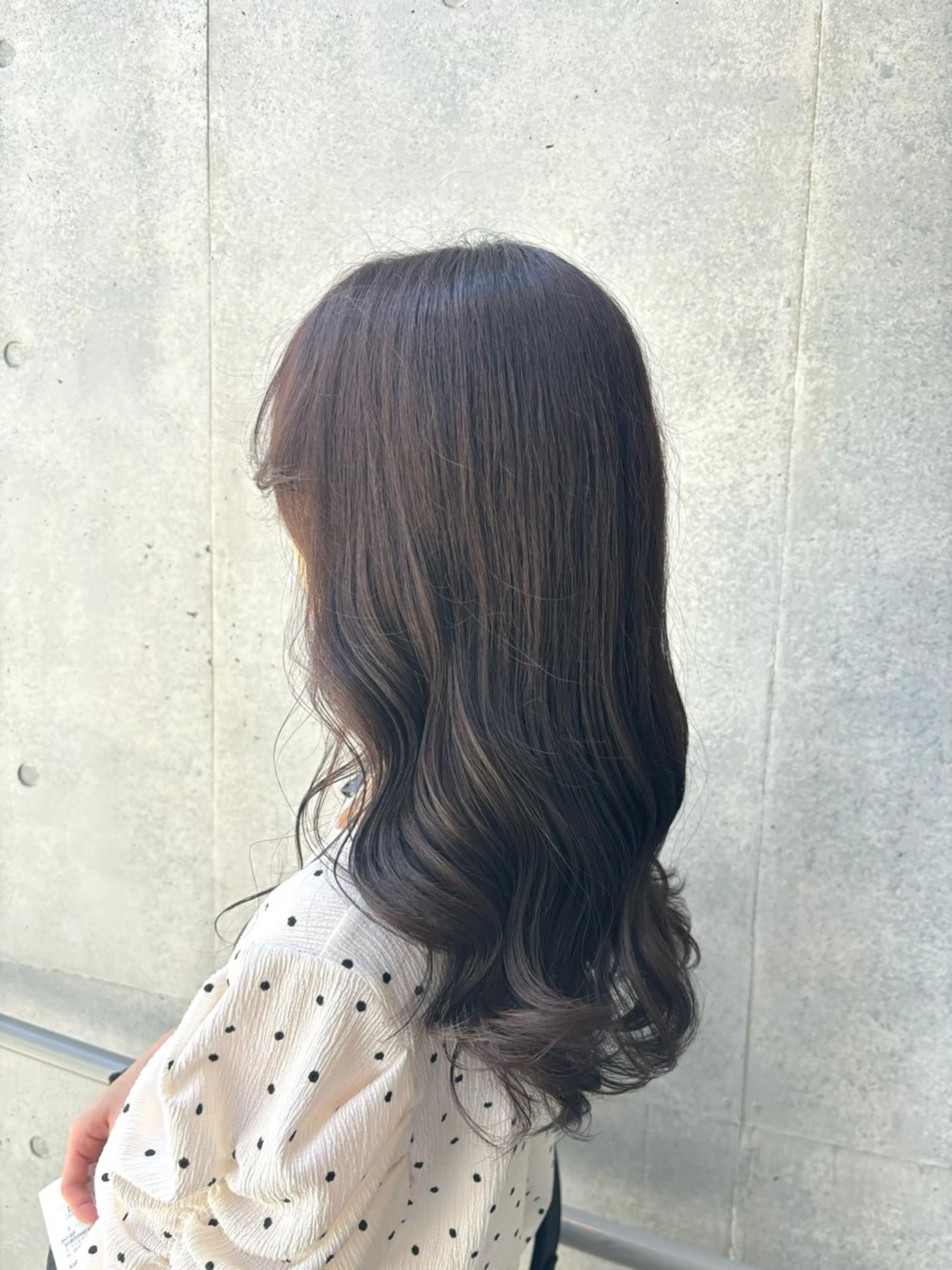 ロング カラー ヘアカラー トリートメント しほ/艶ミルクティー 🍼/バンド特化🎸のヘアスタイル