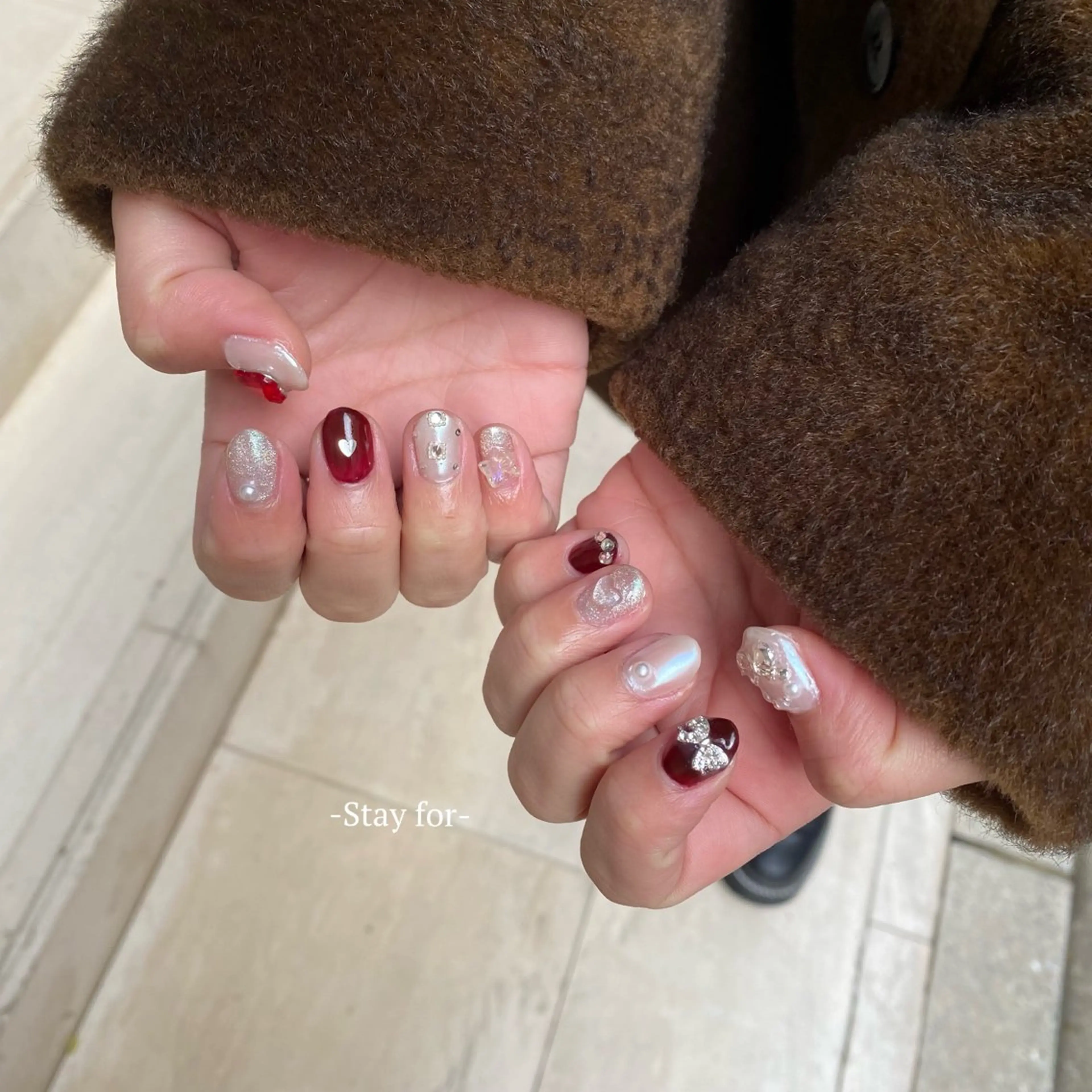 ネイル 持ち込み Stay for_ Sanaのネイルデザイン