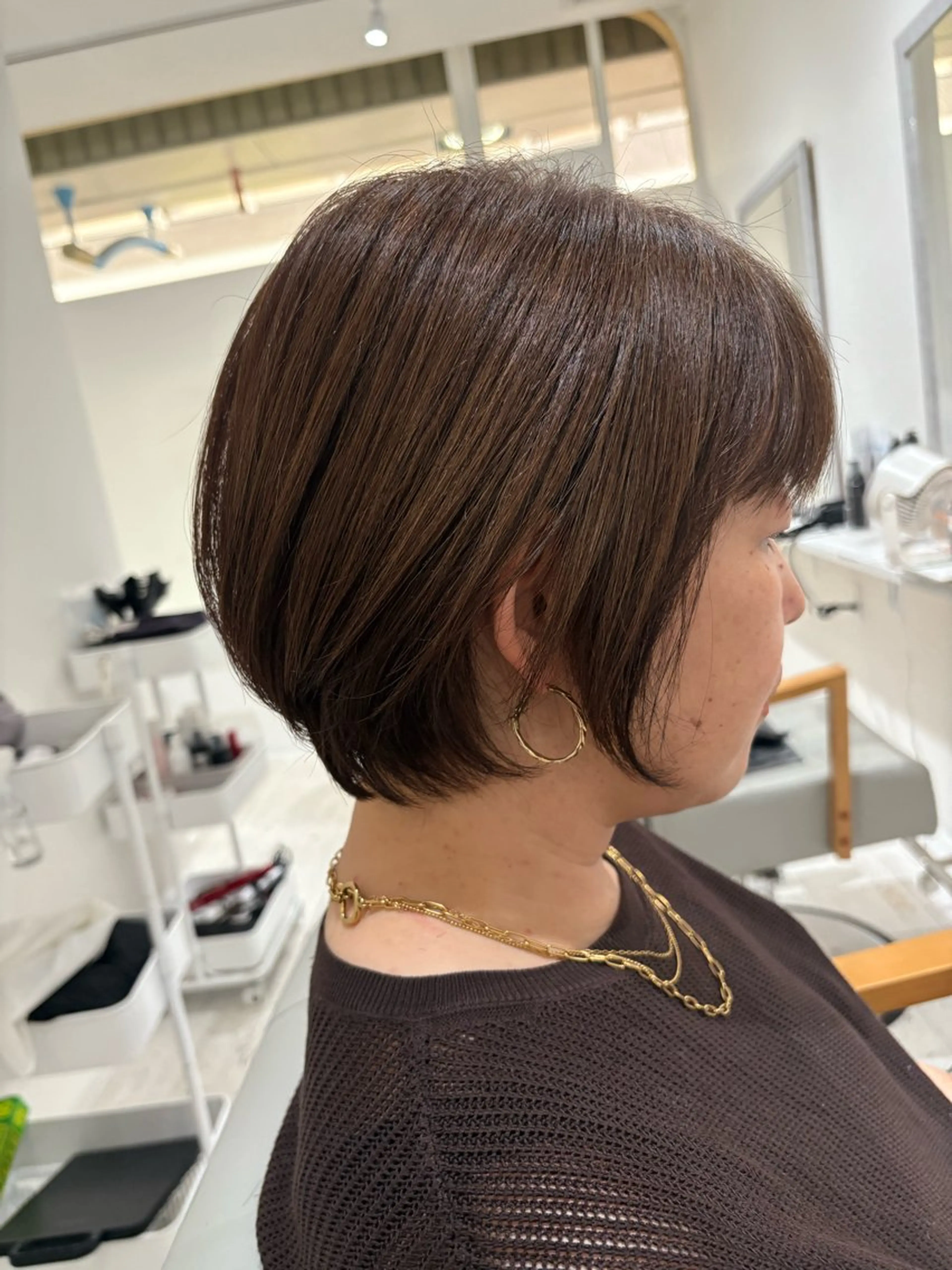 ショート カット GBG大分店所属・繁田 葵のヘアスタイル