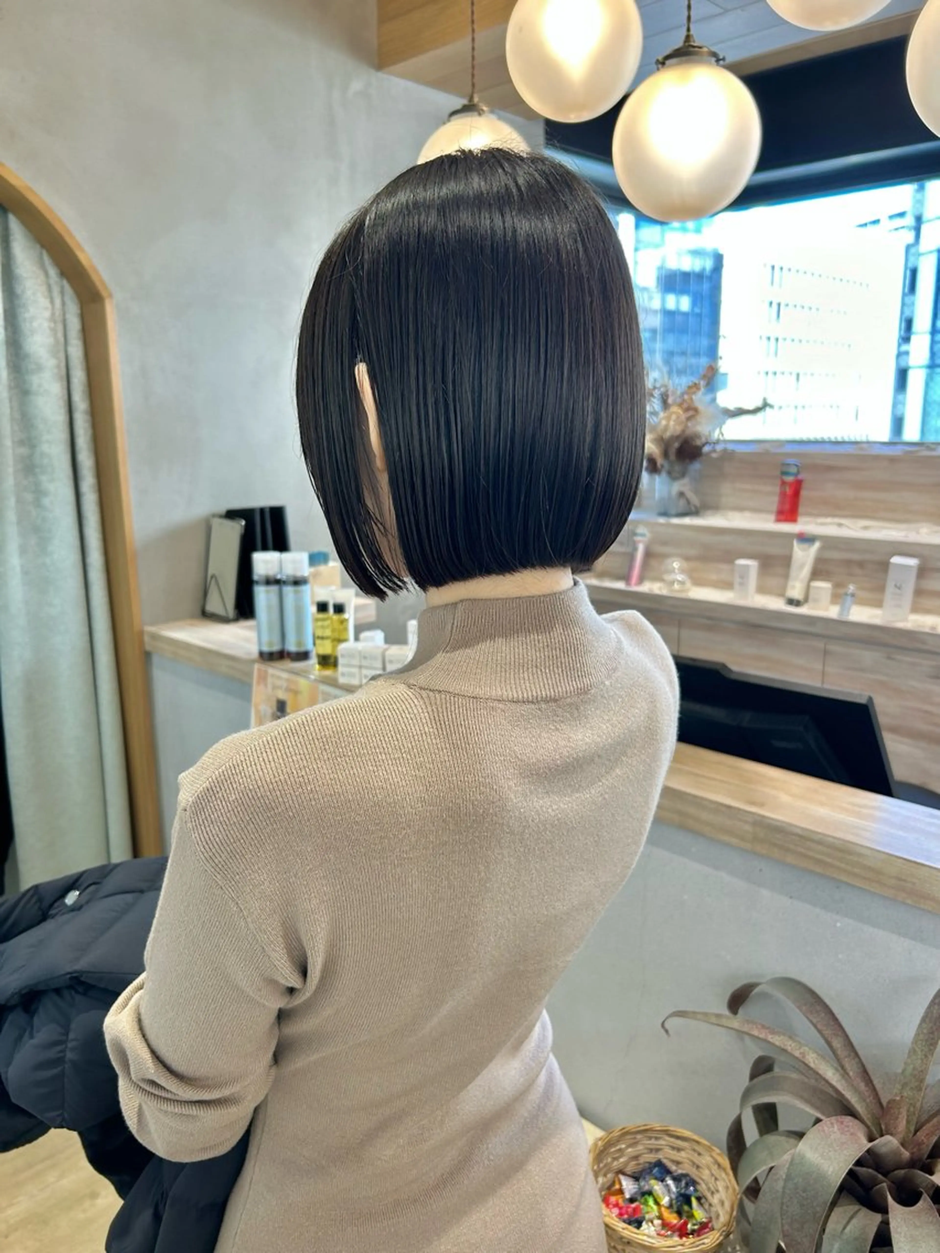 ミディアム カット ヘアカラー 縮毛矯正 トリートメント 🩵縮毛矯正/ブリー チ/髪質改善/いつかのヘアスタイル