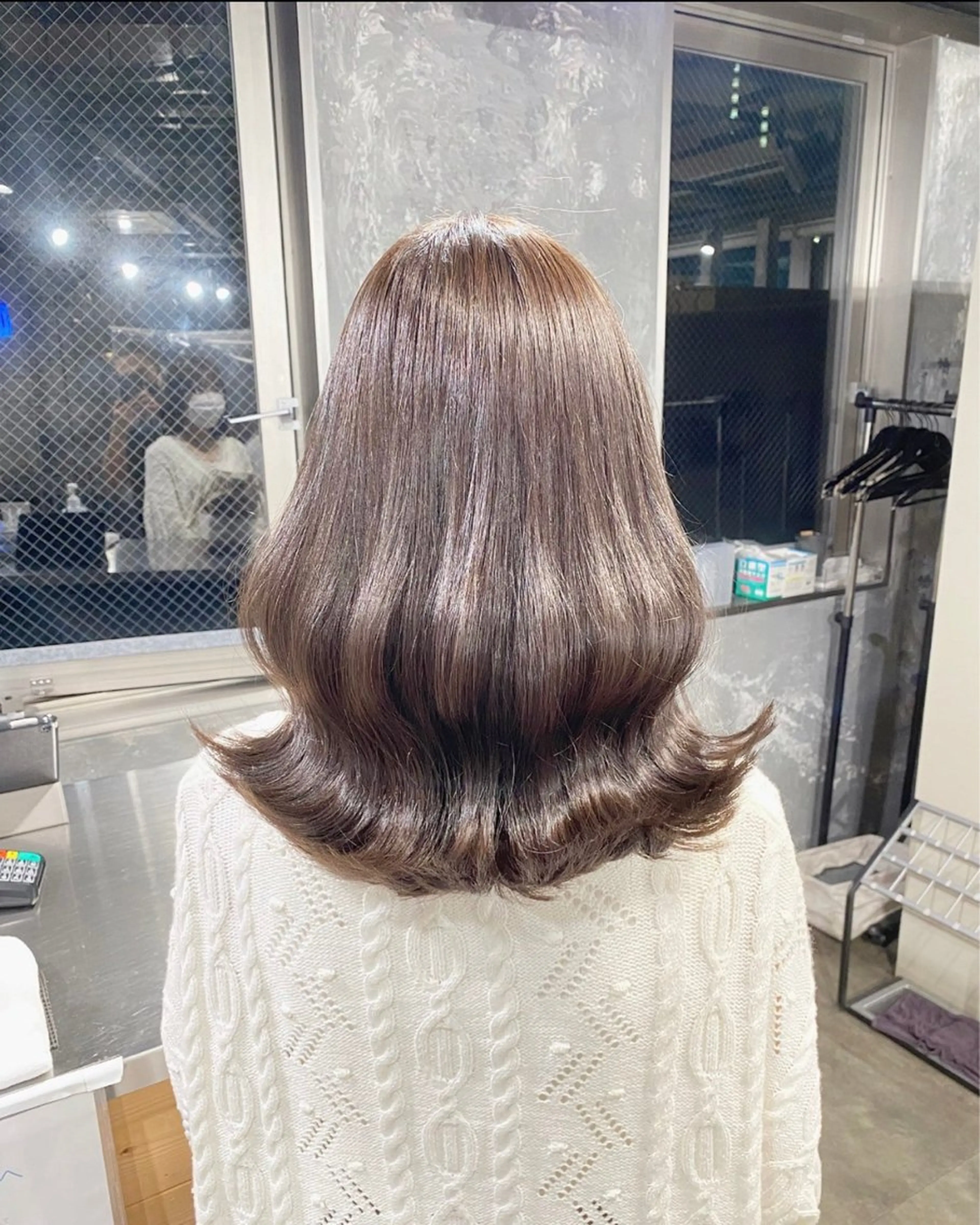 ロング カラー カット パーマ トリートメント ヘアセット 🟦ニュアンス/メン ズパーマ横浜🟦のヘアスタイル