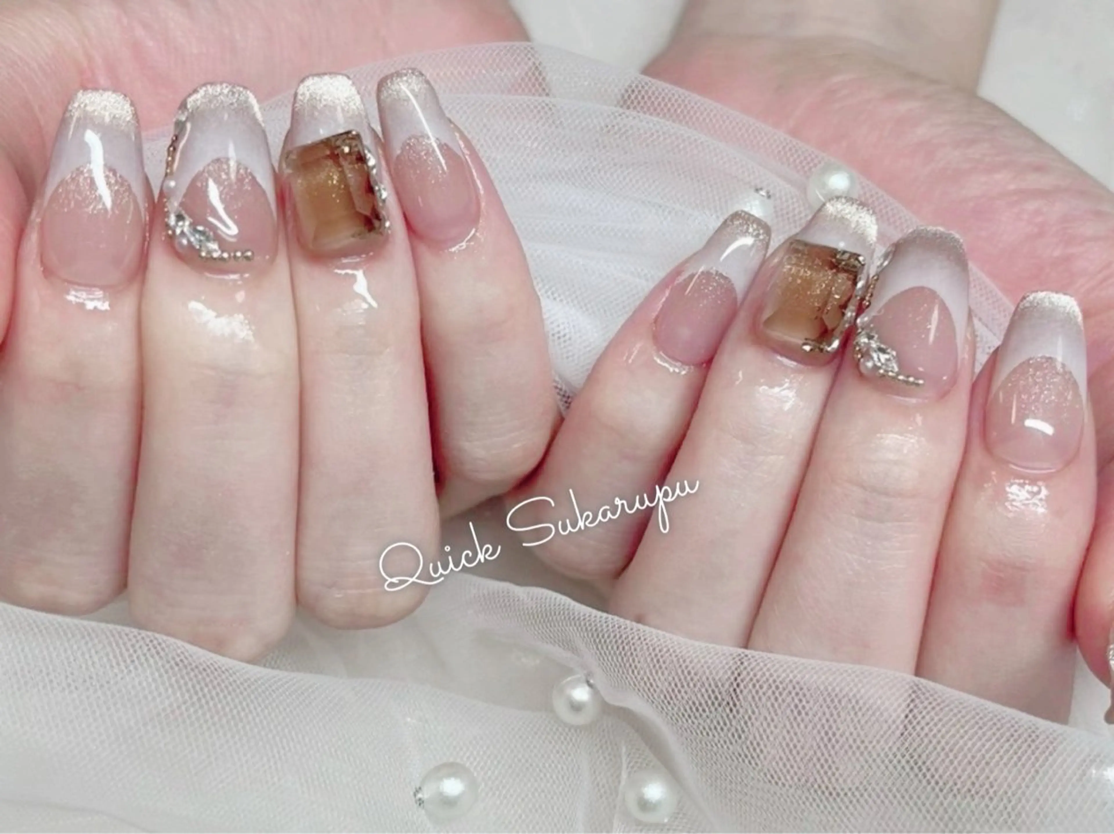 ネイル ハンドネイル Quick Sukarupu新宿のネイルデザイン