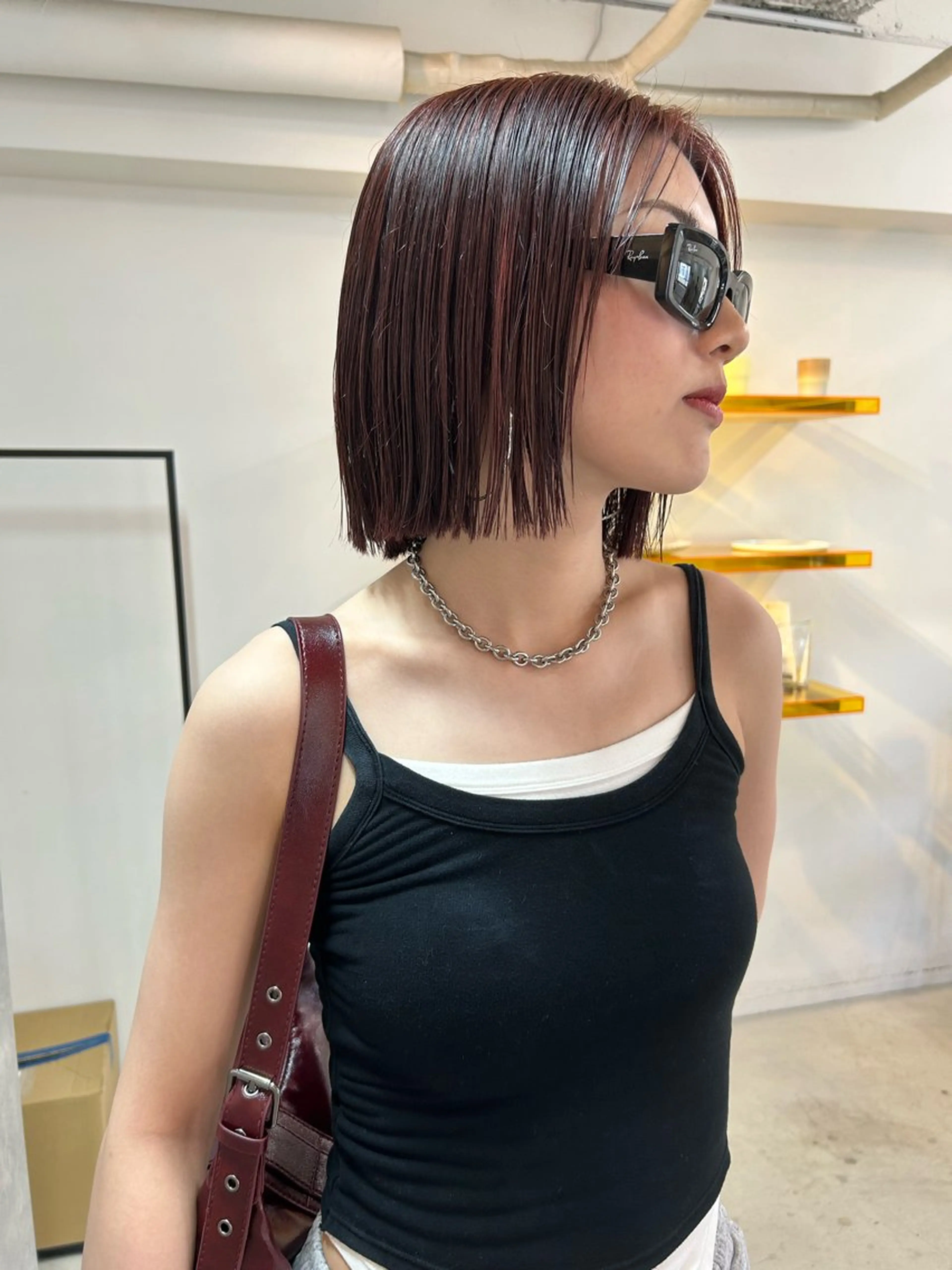 ミディアム FavyS所属・平田 りくのヘアスタイル