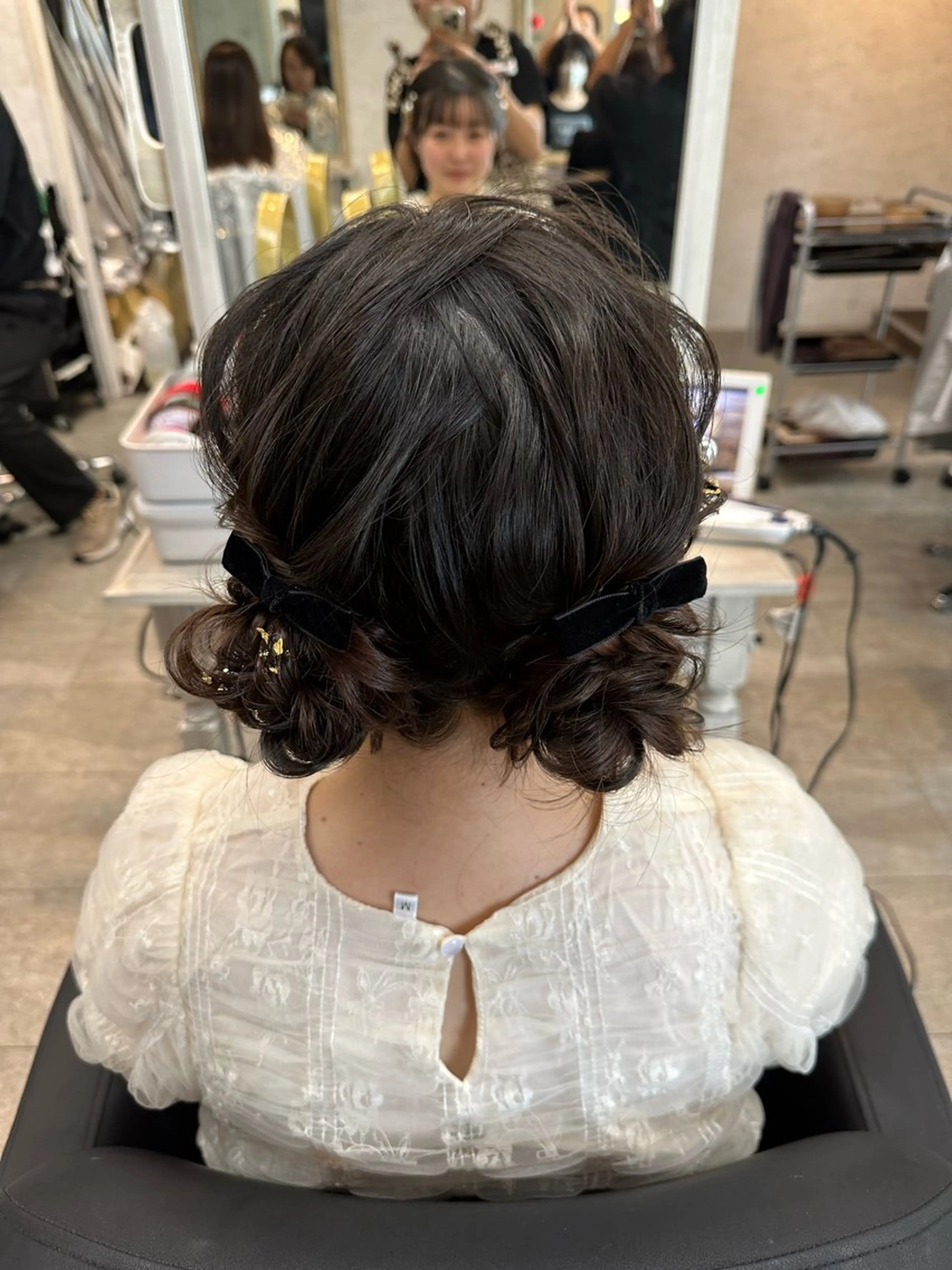 ヘアアレンジ 女性に人気♪ はやしほのかのヘアスタイル