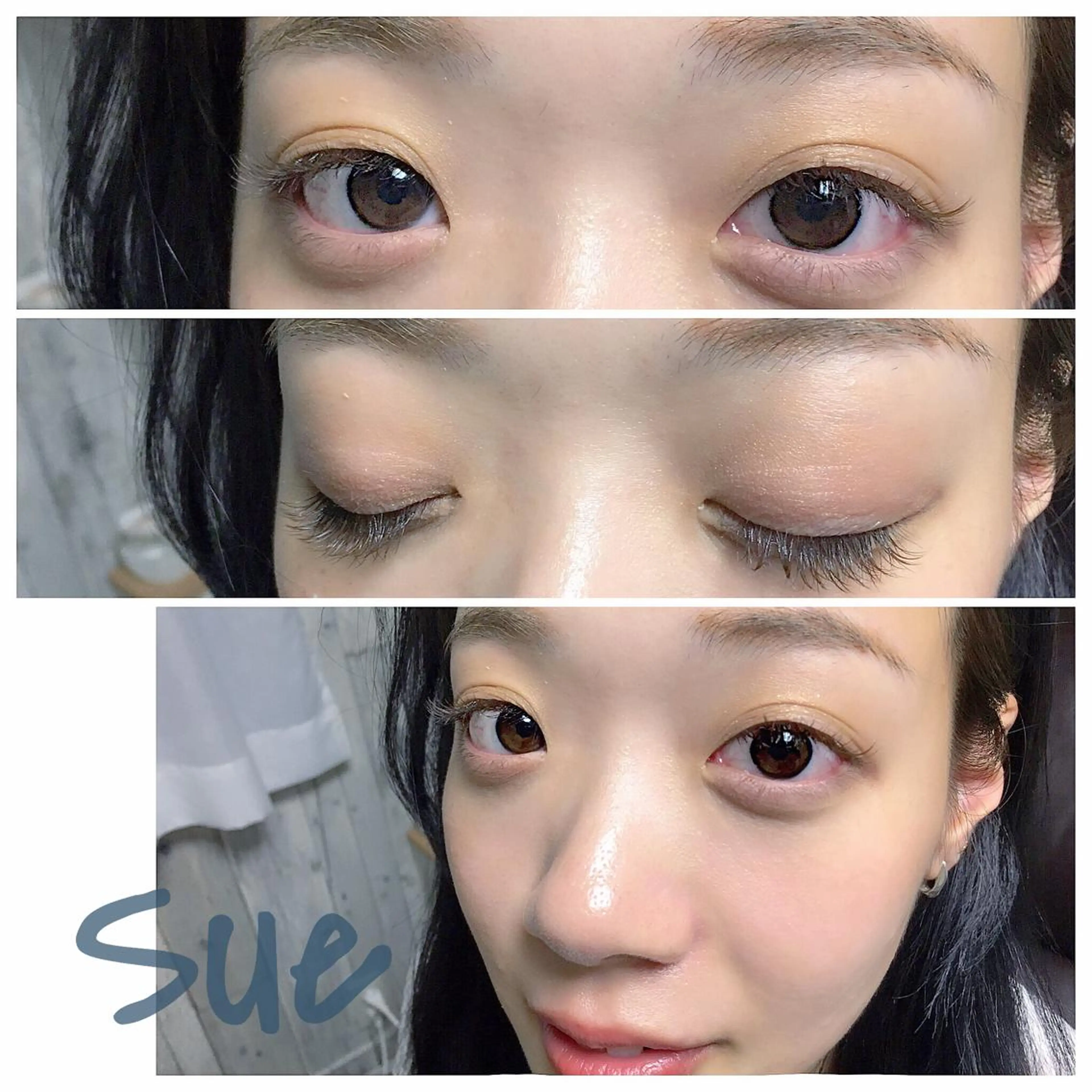 マツエク・マツパ カラーマツエク ナチュラル Sue eyelash&eyebrow所属・Shigeno Hikaruのマツエク・マツパデザイン