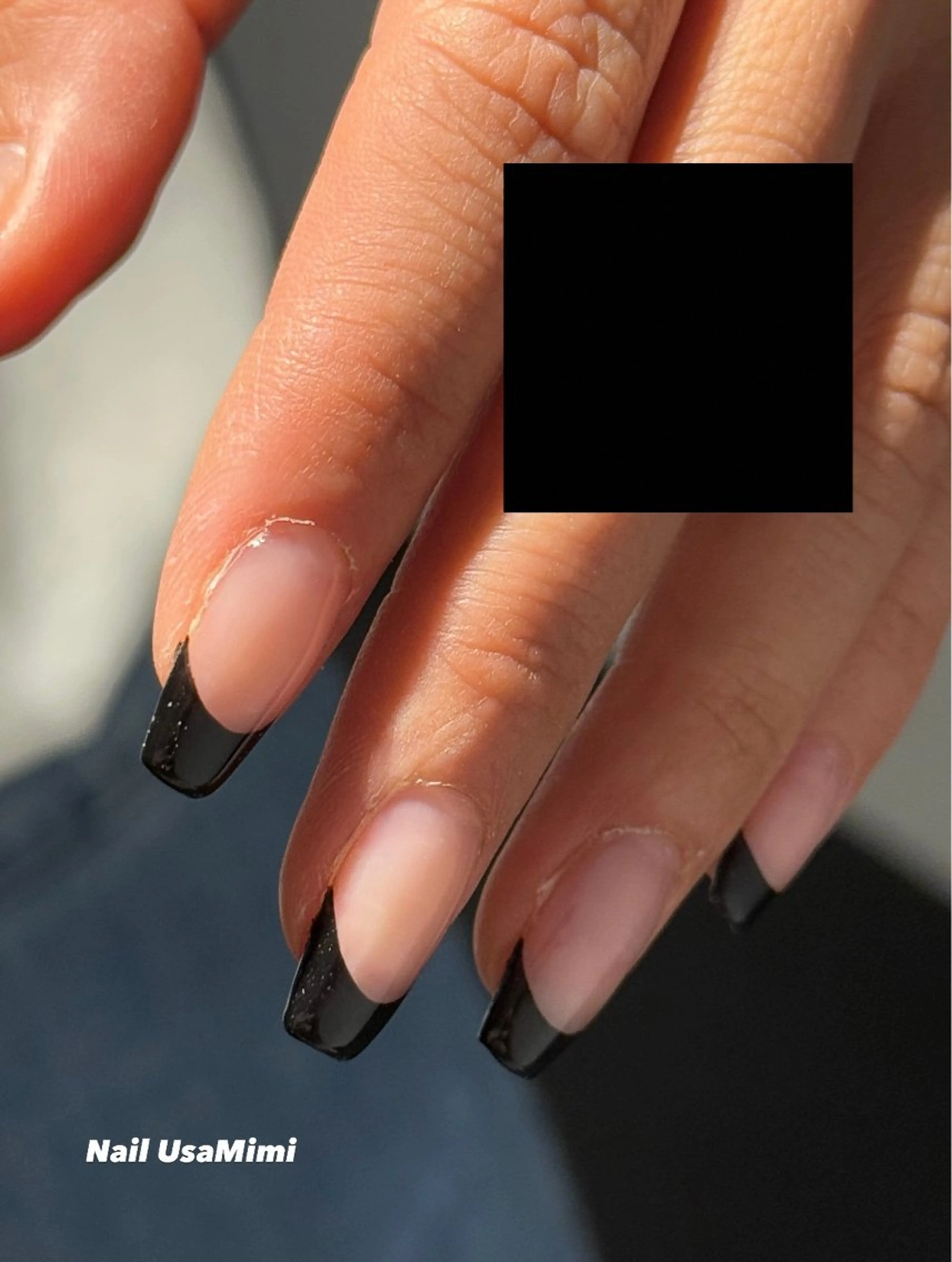 ネイル フレンチネイル ハンドネイル 本町NailUsaM imiKEINAのネイルデザイン