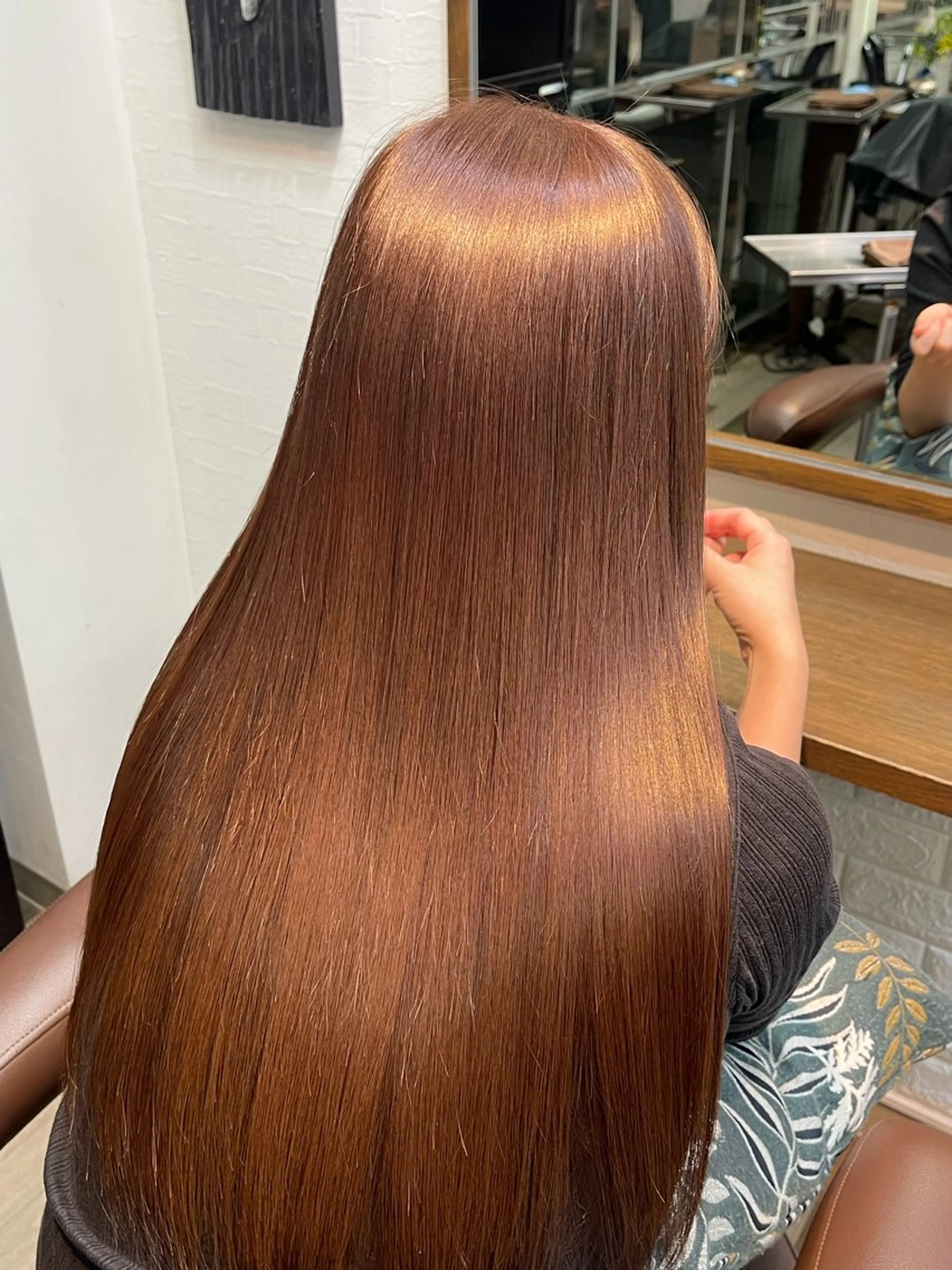 ロング アッシュ 髪質改善 ヘアカラー ciel hairdesign所属・綱島/髪質改善 /艶髪/ルキヤ‎‎のヘアスタイル