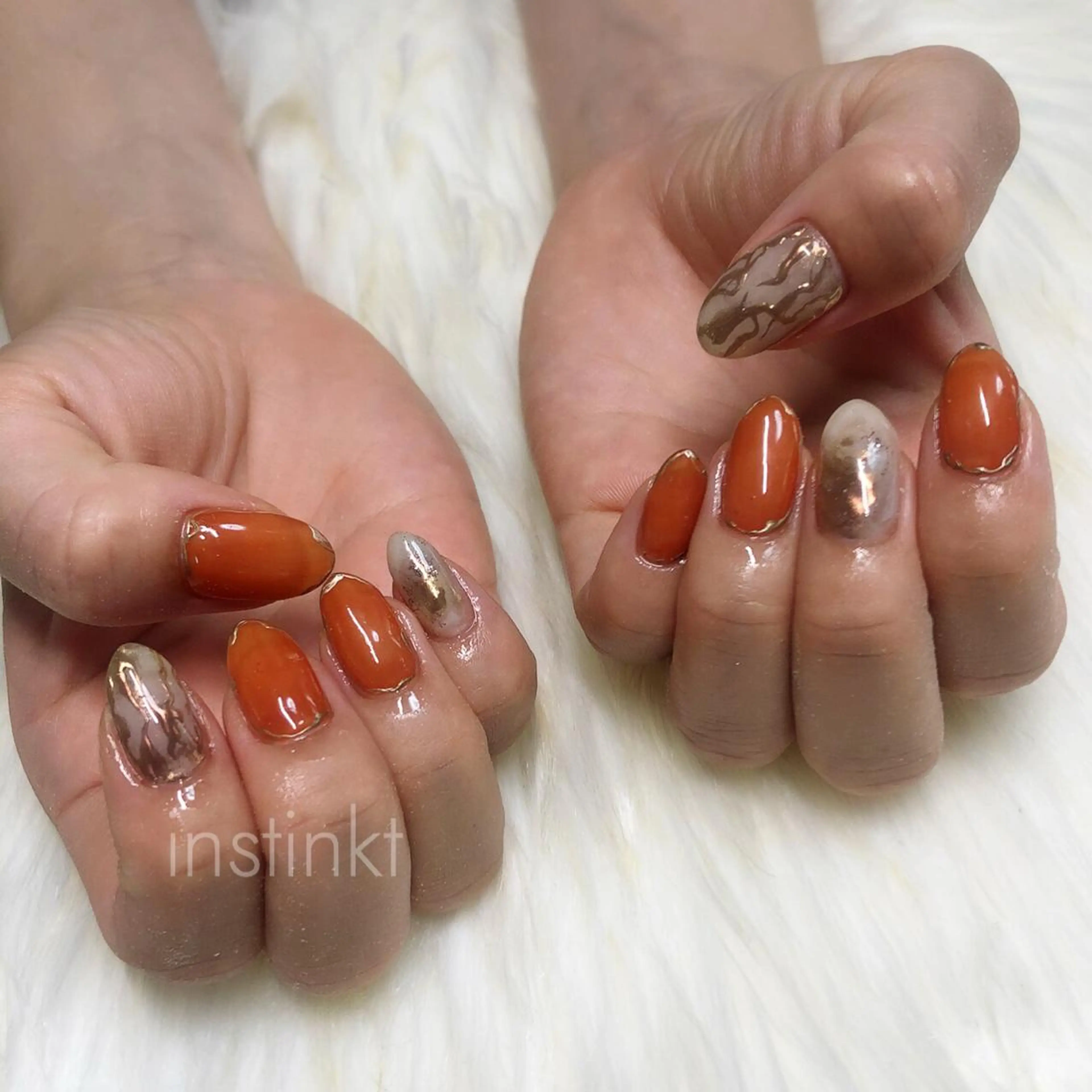 ネイル ハンドネイル instinkt_ Mio Mizunoのネイルデザイン
