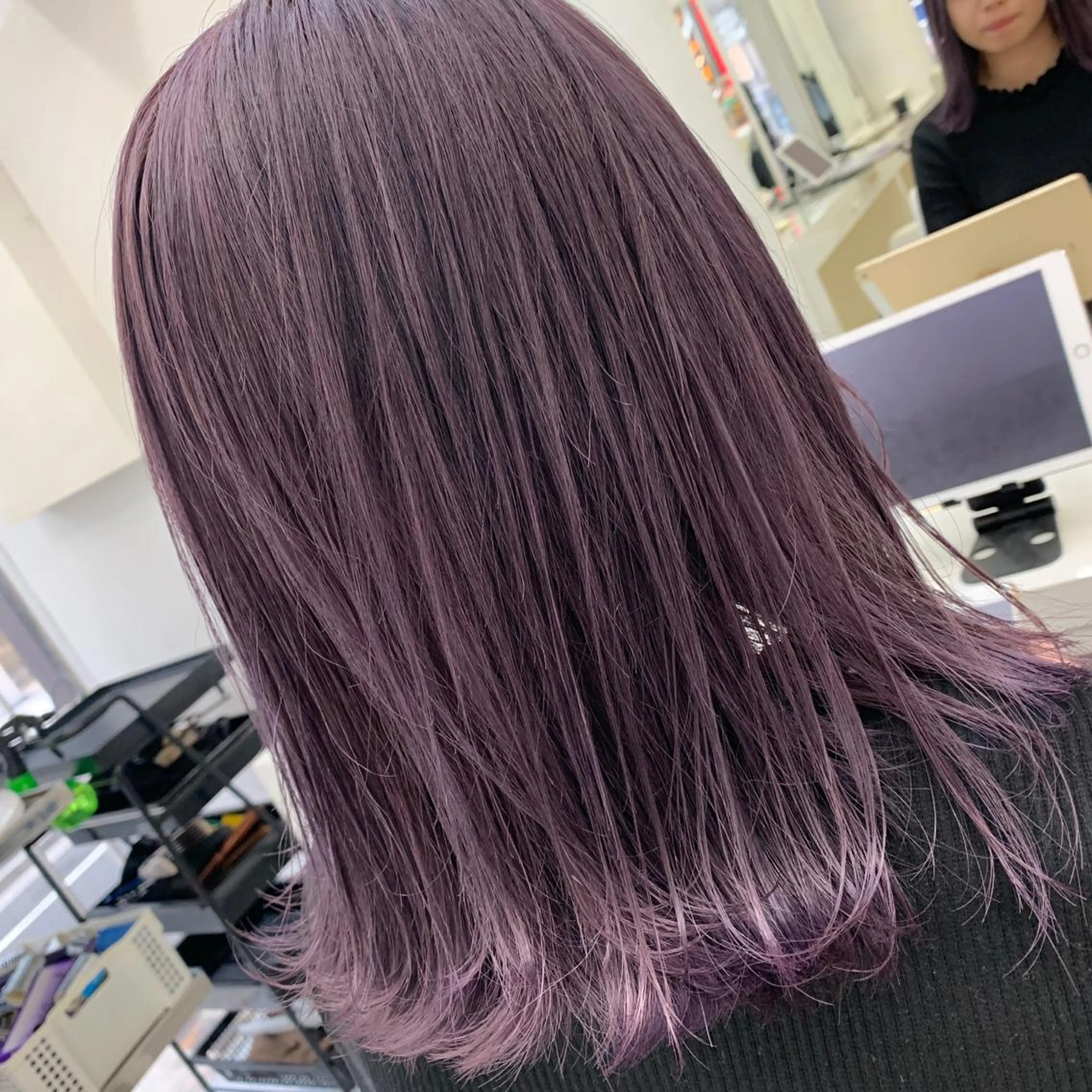 ミディアム カラー アクアカラー ハイトーンカラー 髪質改善 トリートメント トリートメント ヘッドスパ ヘアセット LAS 代表 ナガカワ コウヘイのヘアスタイル