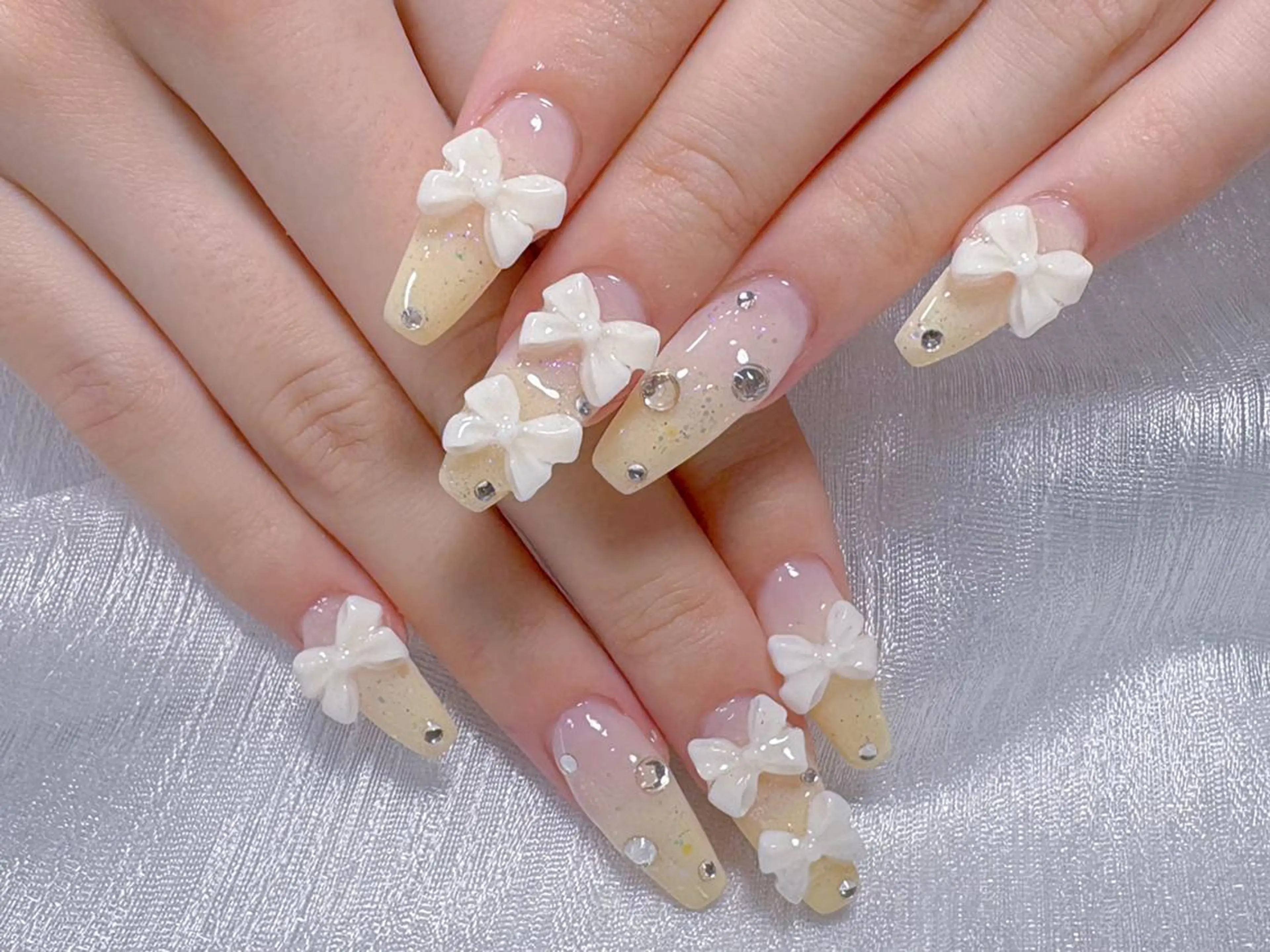 ネイル ハンドネイル 🐳彩羽チップ 長さだし専門🐳のネイルデザイン