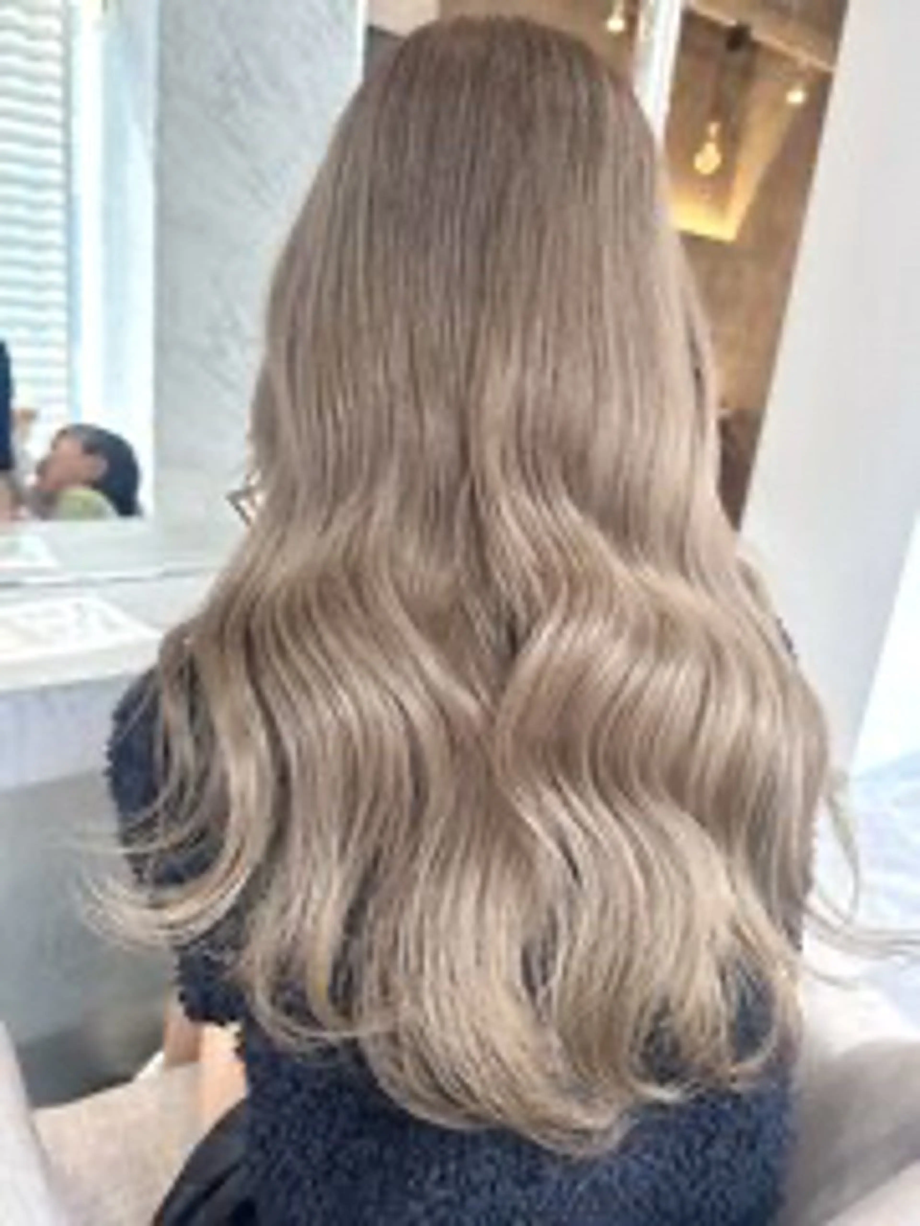 ロング カラー elubylovis mana💜のヘアスタイル