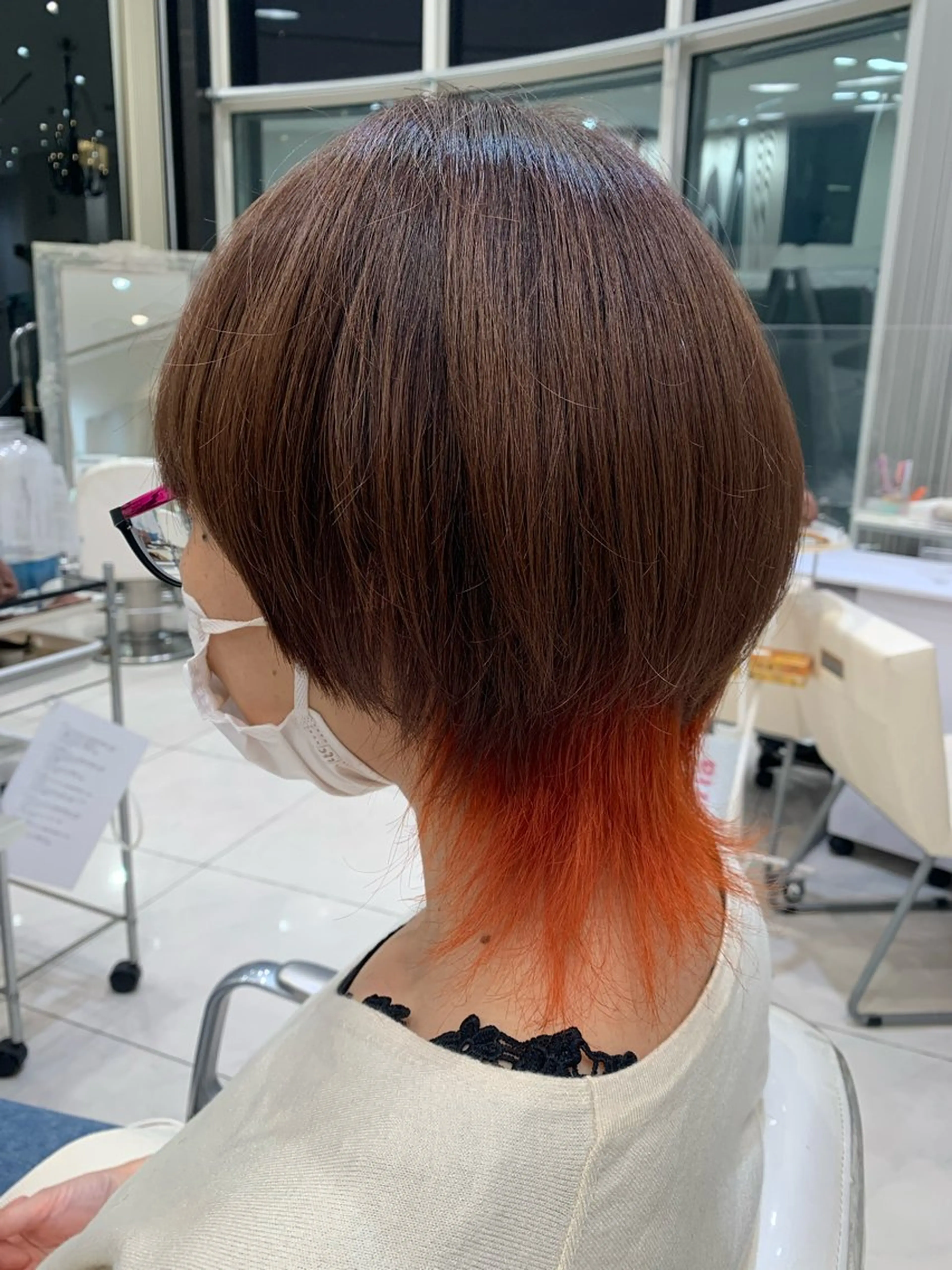 ミディアム ウルフカット 店舗代表　佐藤 幸平のヘアスタイル