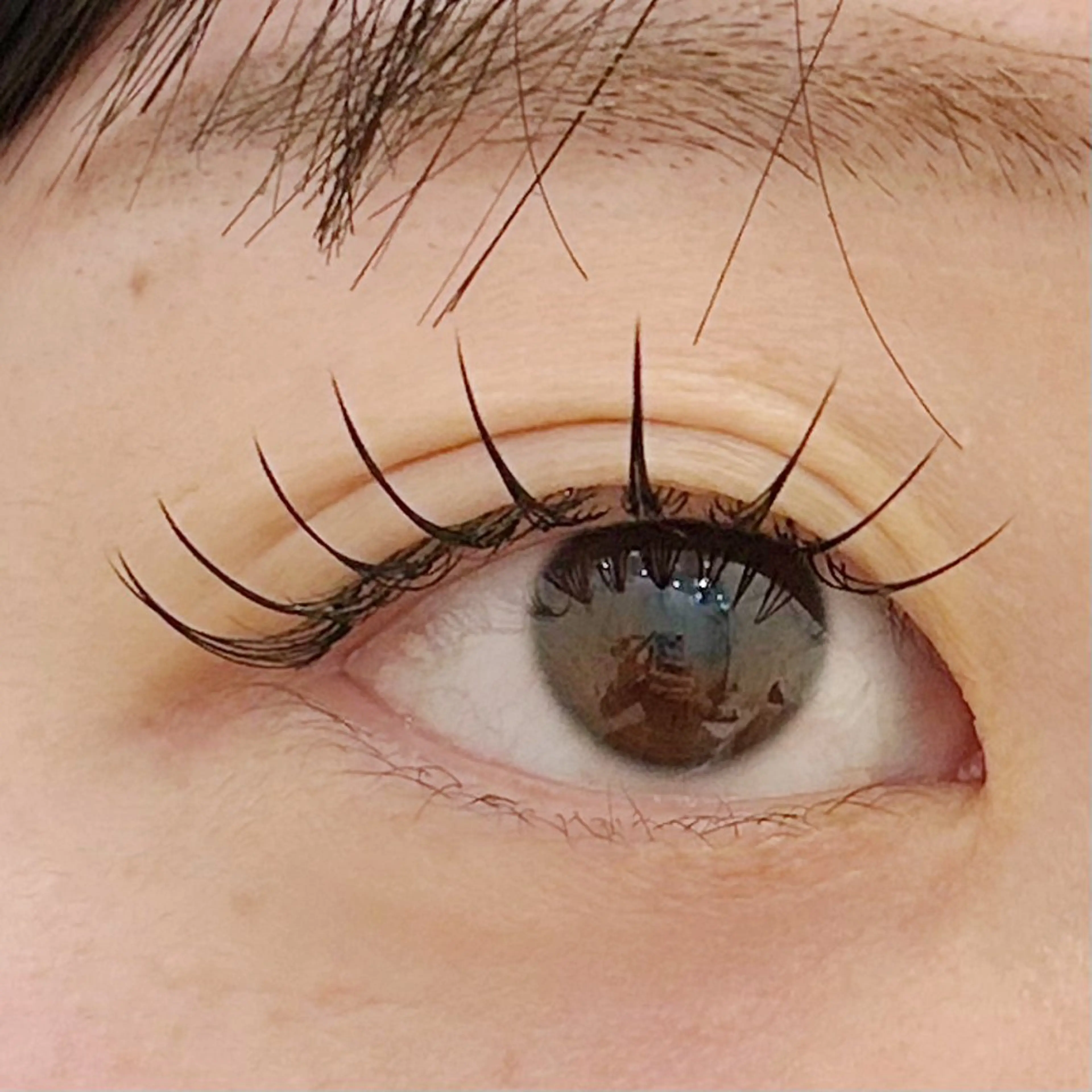 マツエク・マツパ フラットラッシュ 【joie 梅田】 Maiのマツエク・マツパデザイン