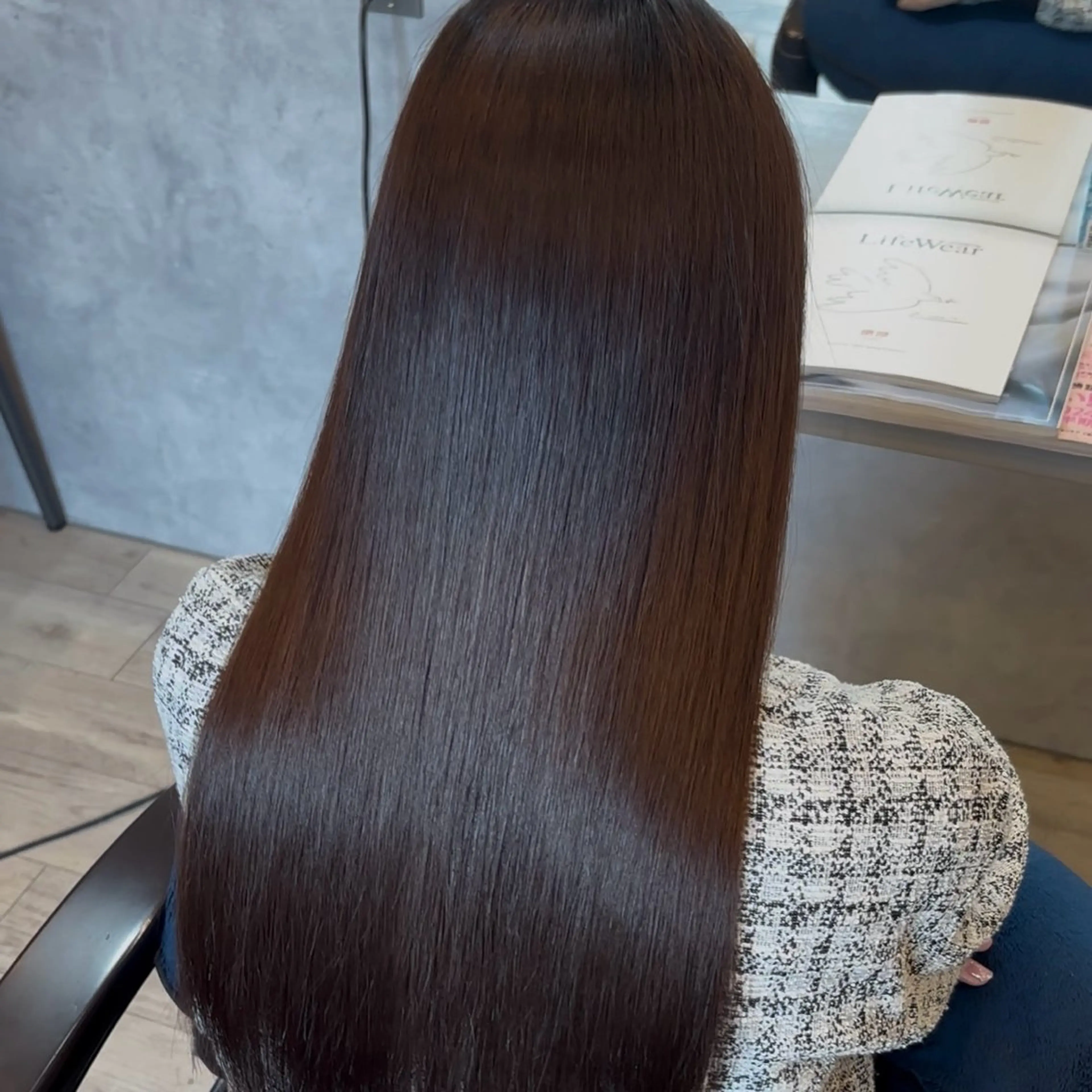 ロング Agu hair aubel 長岡古正寺所属・🩷縮毛矯正特化🩷 ブリーチ毛でも可のヘアスタイル