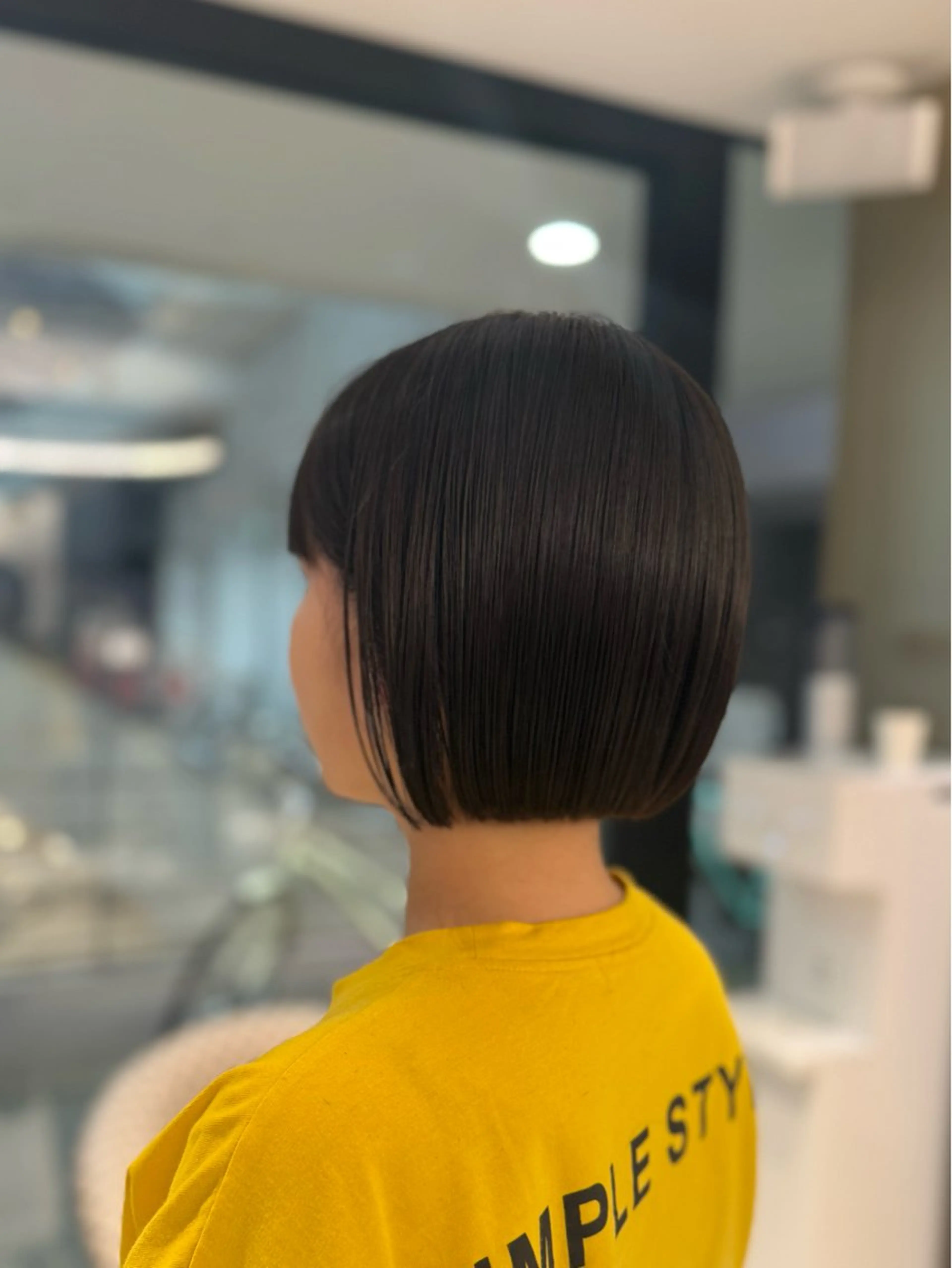 ショート ボブ カット 艶カラー/ハイトーン /アレンジ/meiのヘアスタイル