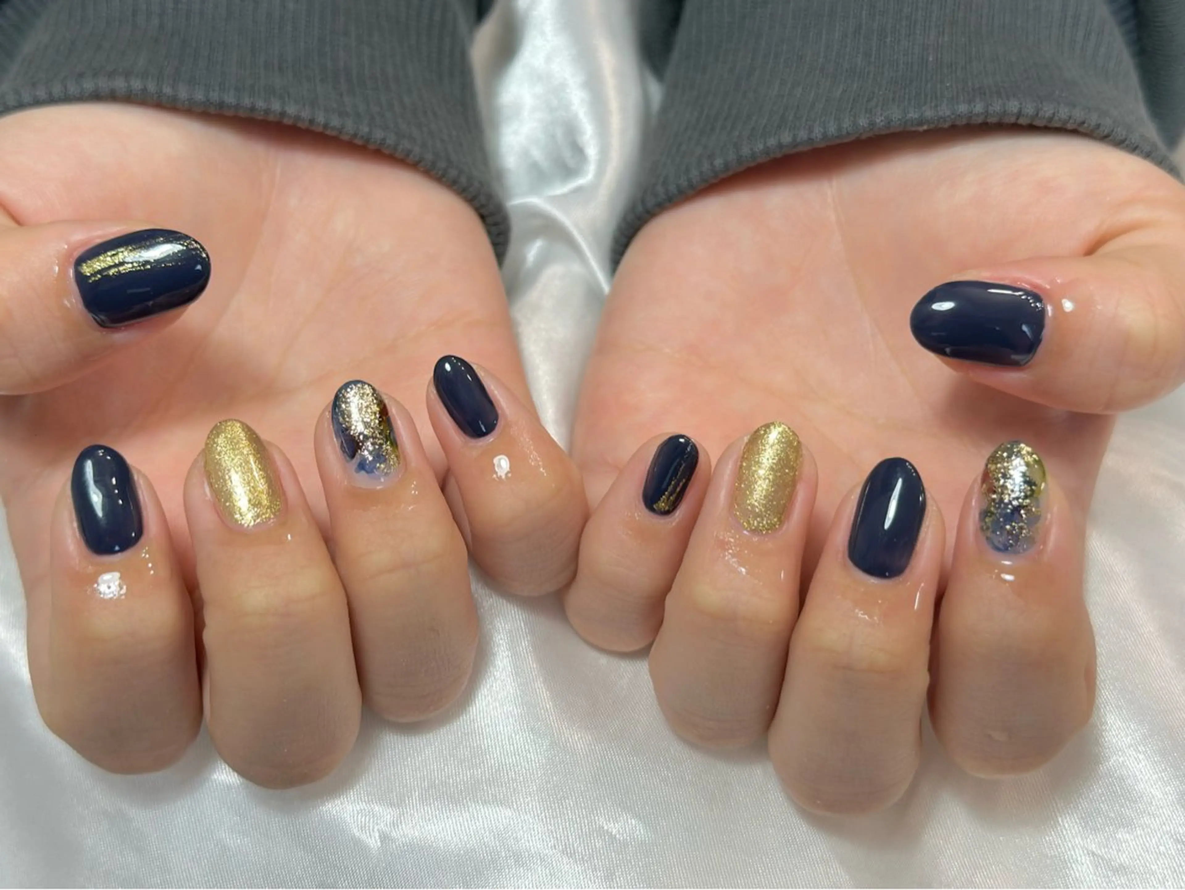 ネイル 【パラジェル・フィルイン】Nailsalon　Merci東中野所属・Merci shigaのネイルデザイン