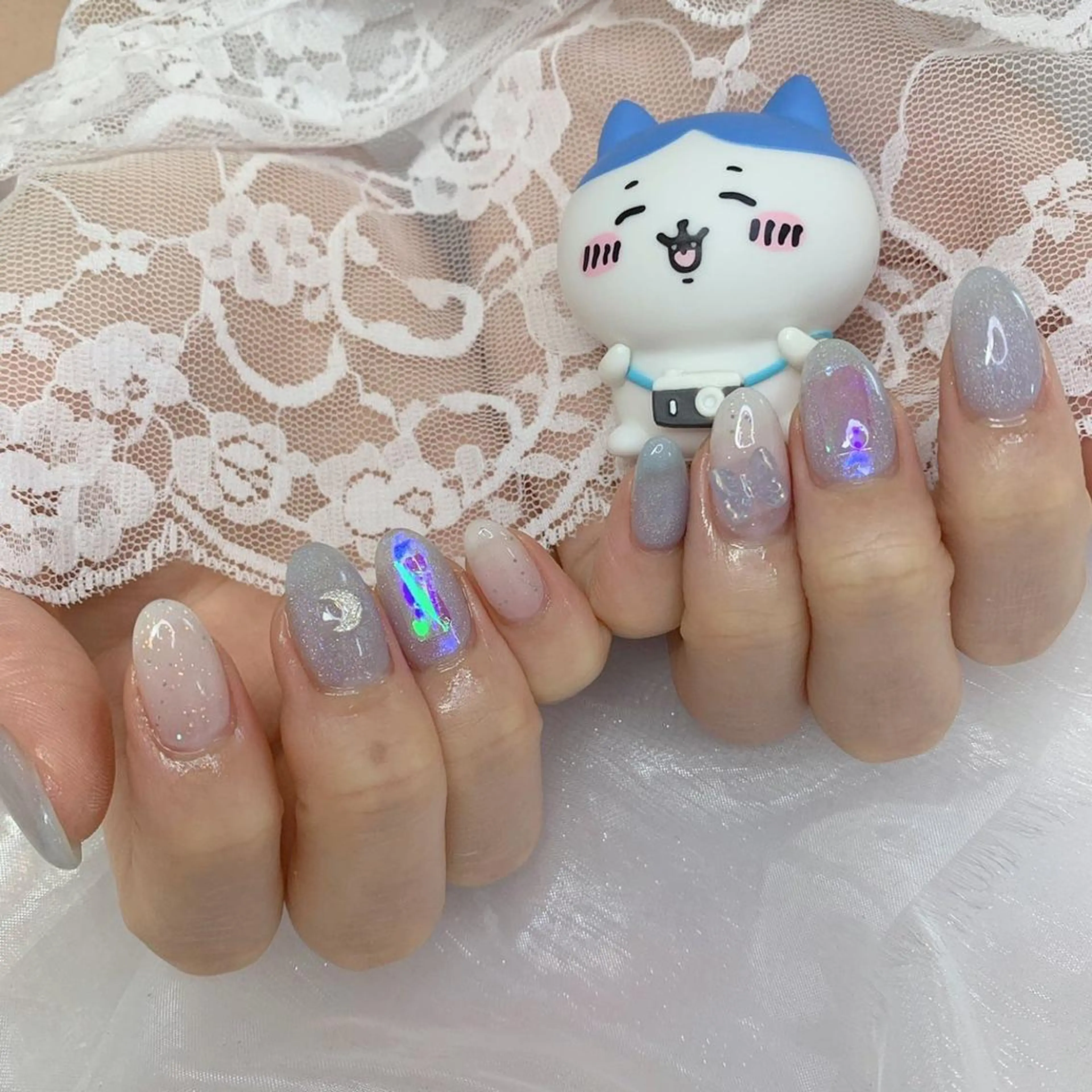 ネイル ハンドネイル La neige* yuki 🥯🍑のネイルデザイン