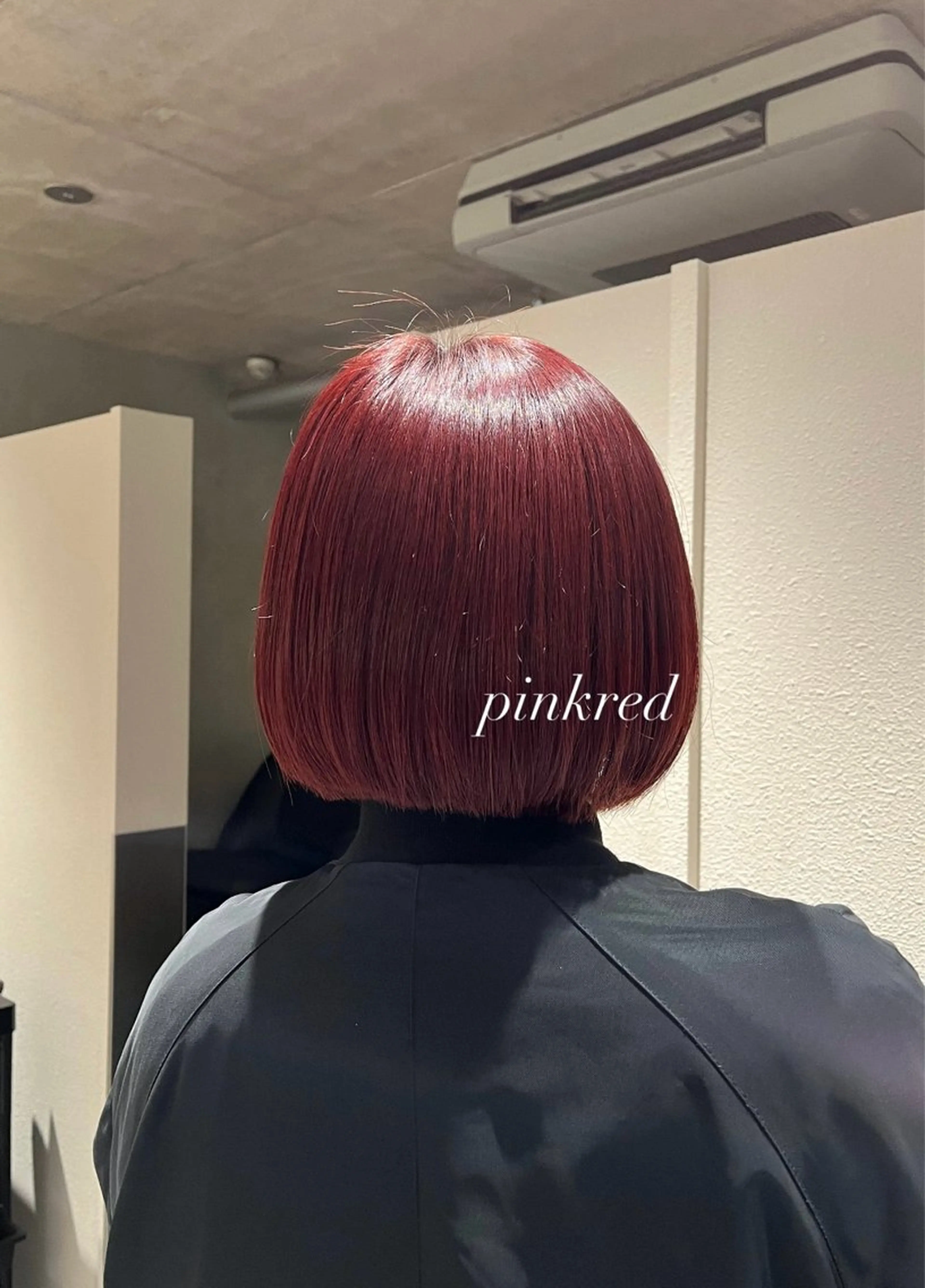 ミディアム カラー ヘアカラー トリートメント ヘアセット ショートカット/ yuiのヘアスタイル