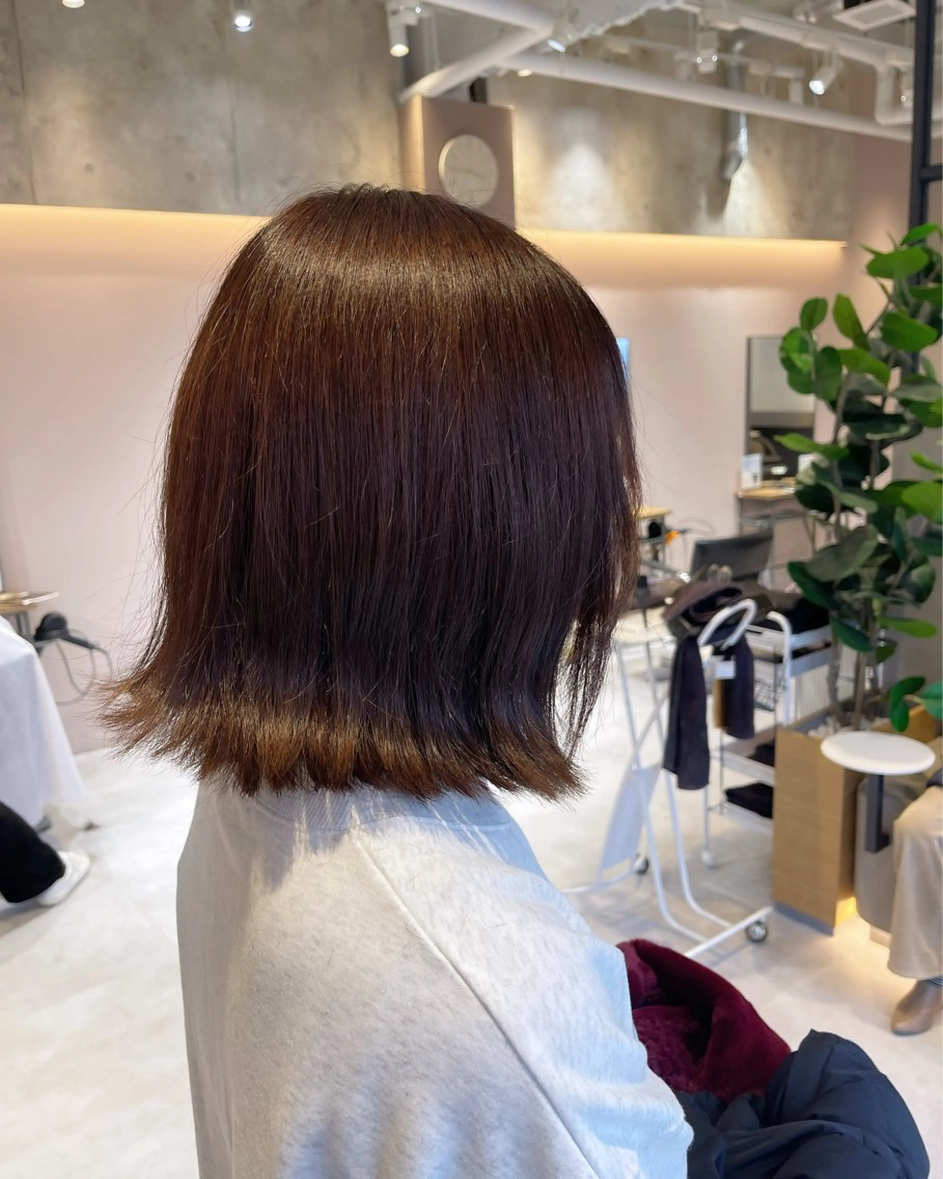 ミディアム カラー カット ヘアカラー トリートメント Le rond所属・透明感艶カラー 城間晴人のヘアスタイル