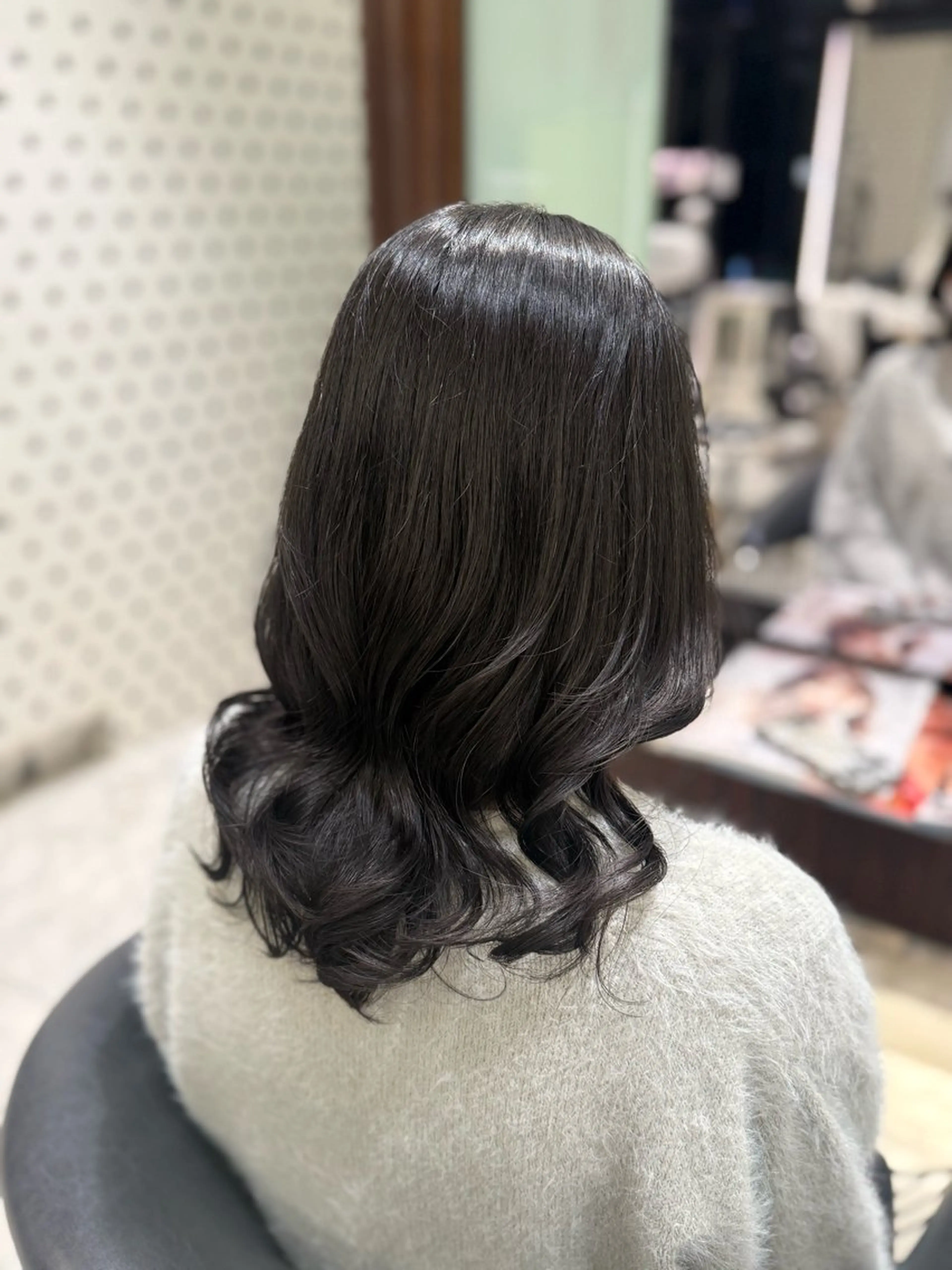 ミディアム カット パーマ ミディアムカット✂︎ 🌻ゆりな🌻のヘアスタイル