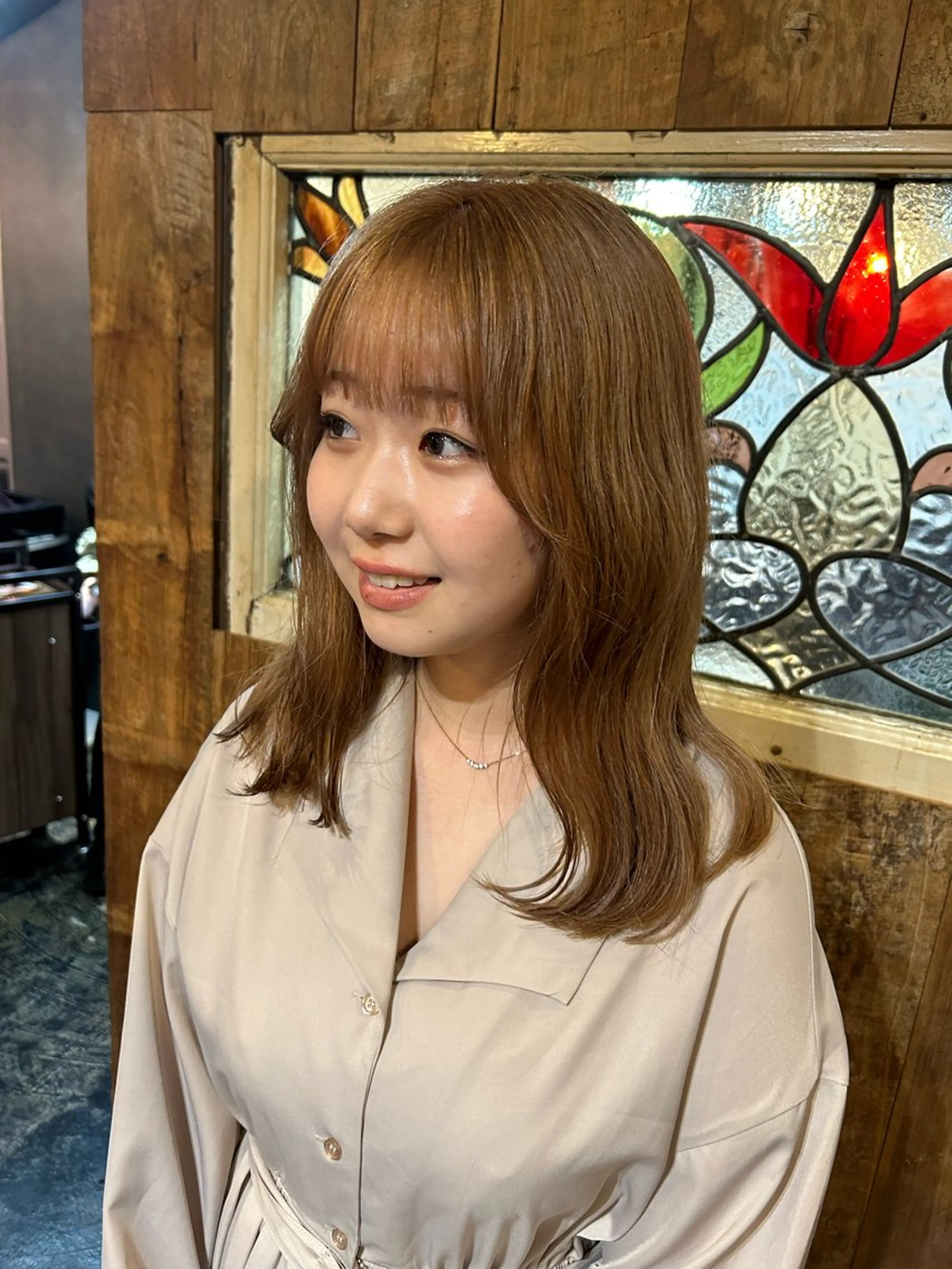 ミディアム ヘアカラー ハイトーン/ブリーチ 🧁soraのヘアスタイル