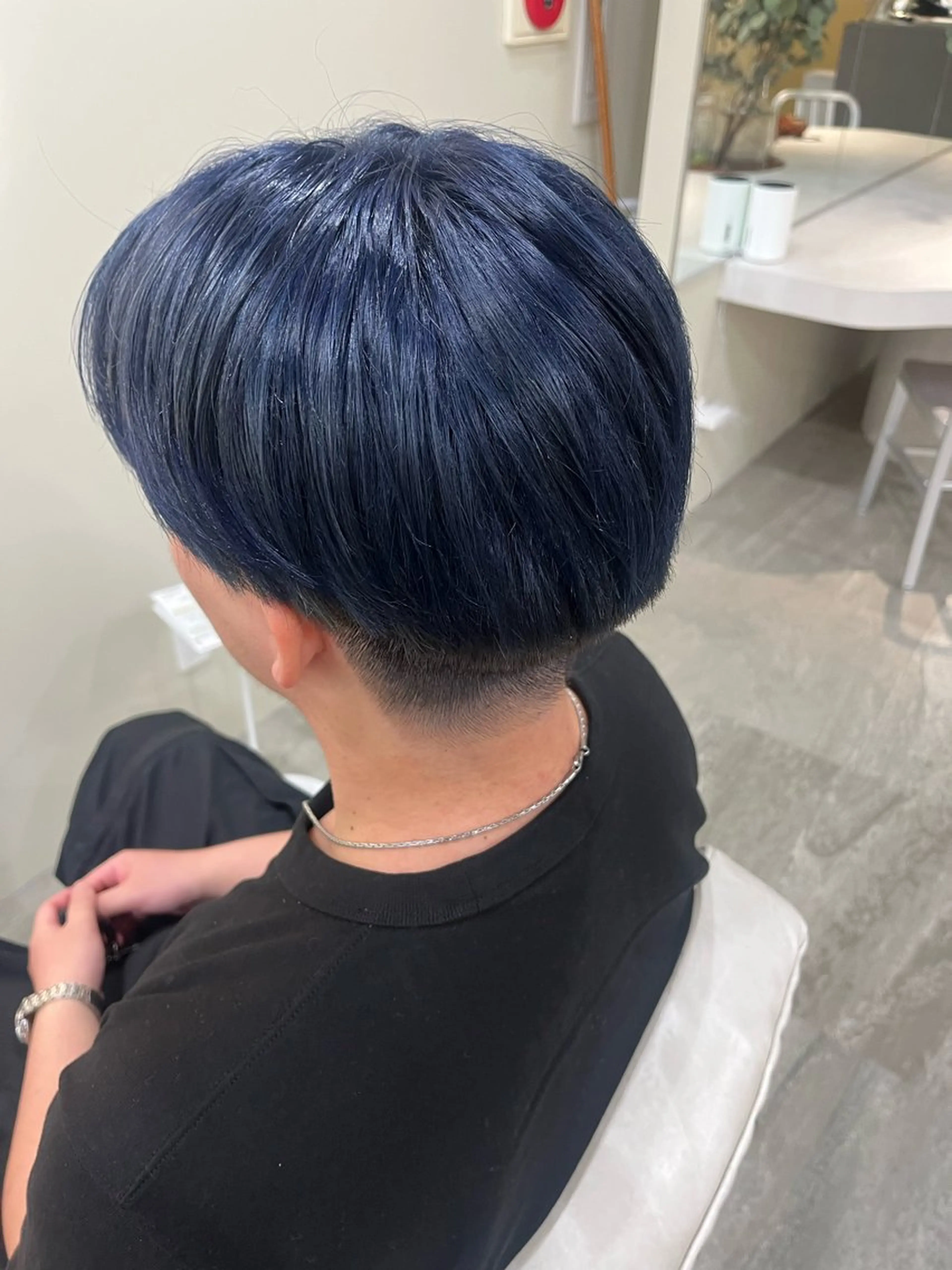 カラー メンズ ヘアカラー トリートメント uni/haruhi ☀️透明感カラーのヘアスタイル