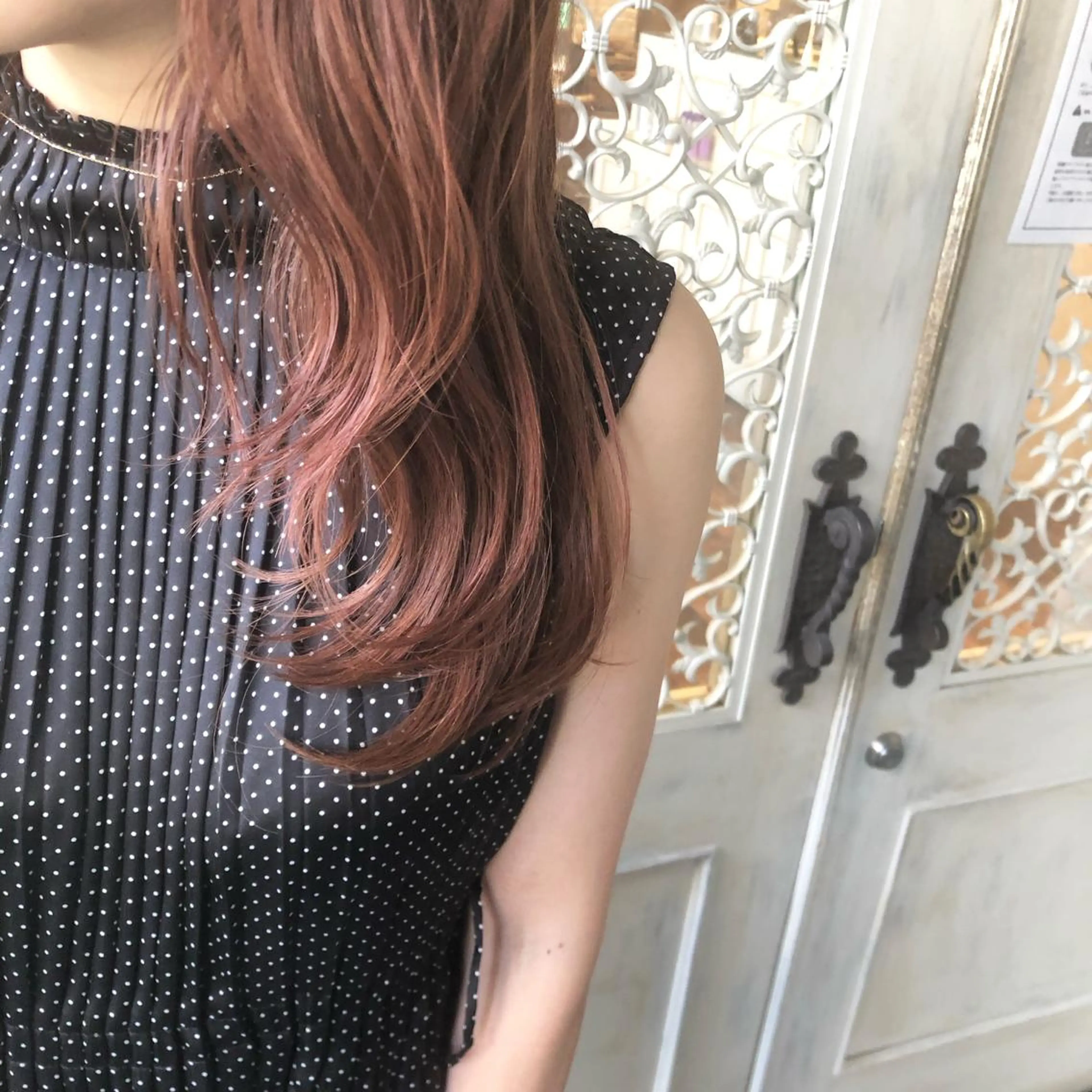 ミディアム カラー ヘアカラー la fith所属・rico_by ヘアとアイブロウのヘアスタイル