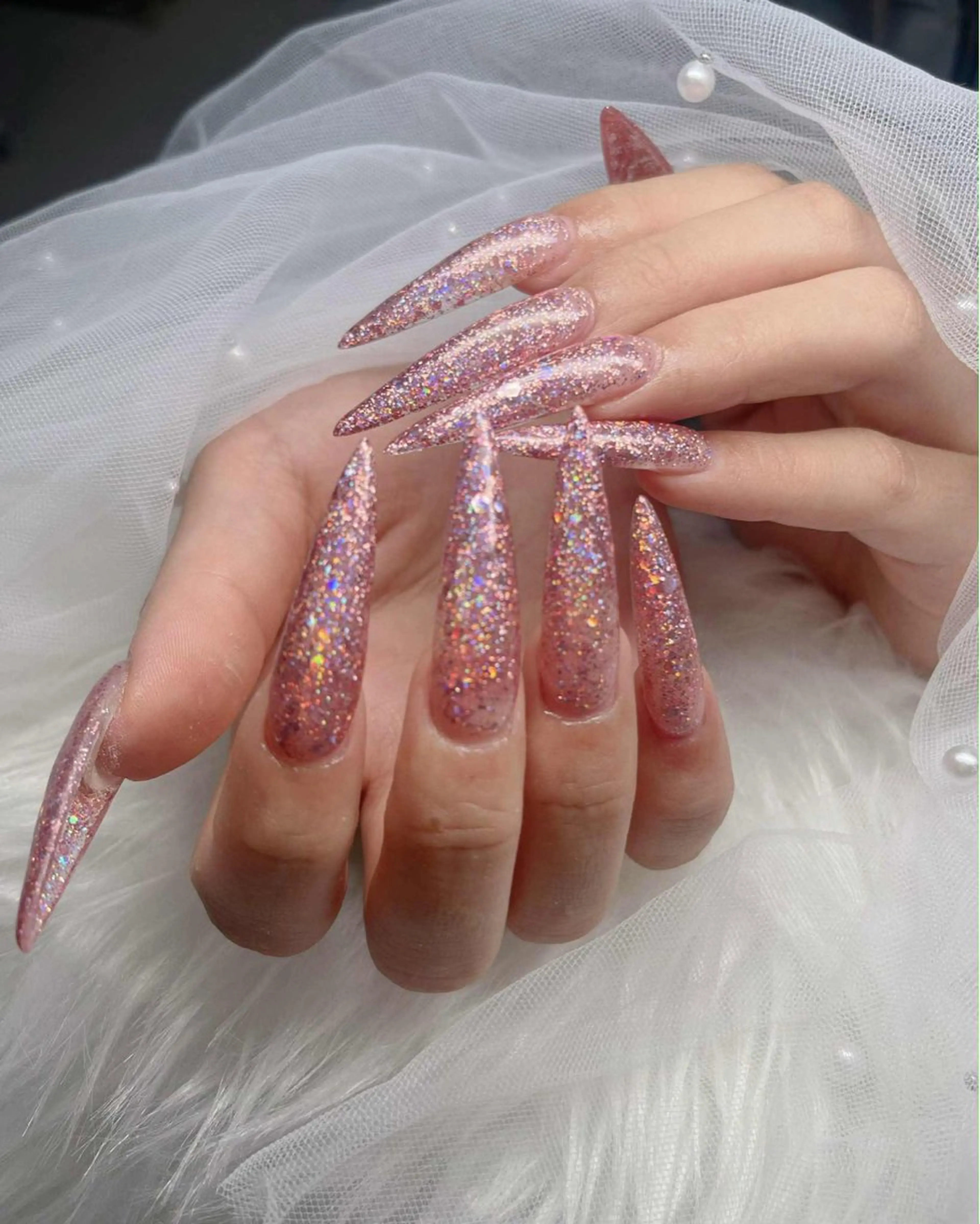 ネイル アートネイル 成人式 ジェルネイル ニュアンスネイル 夏ネイル ハンドネイル H.baby Nai Salon所属・neco H.babynailのネイルデザイン
