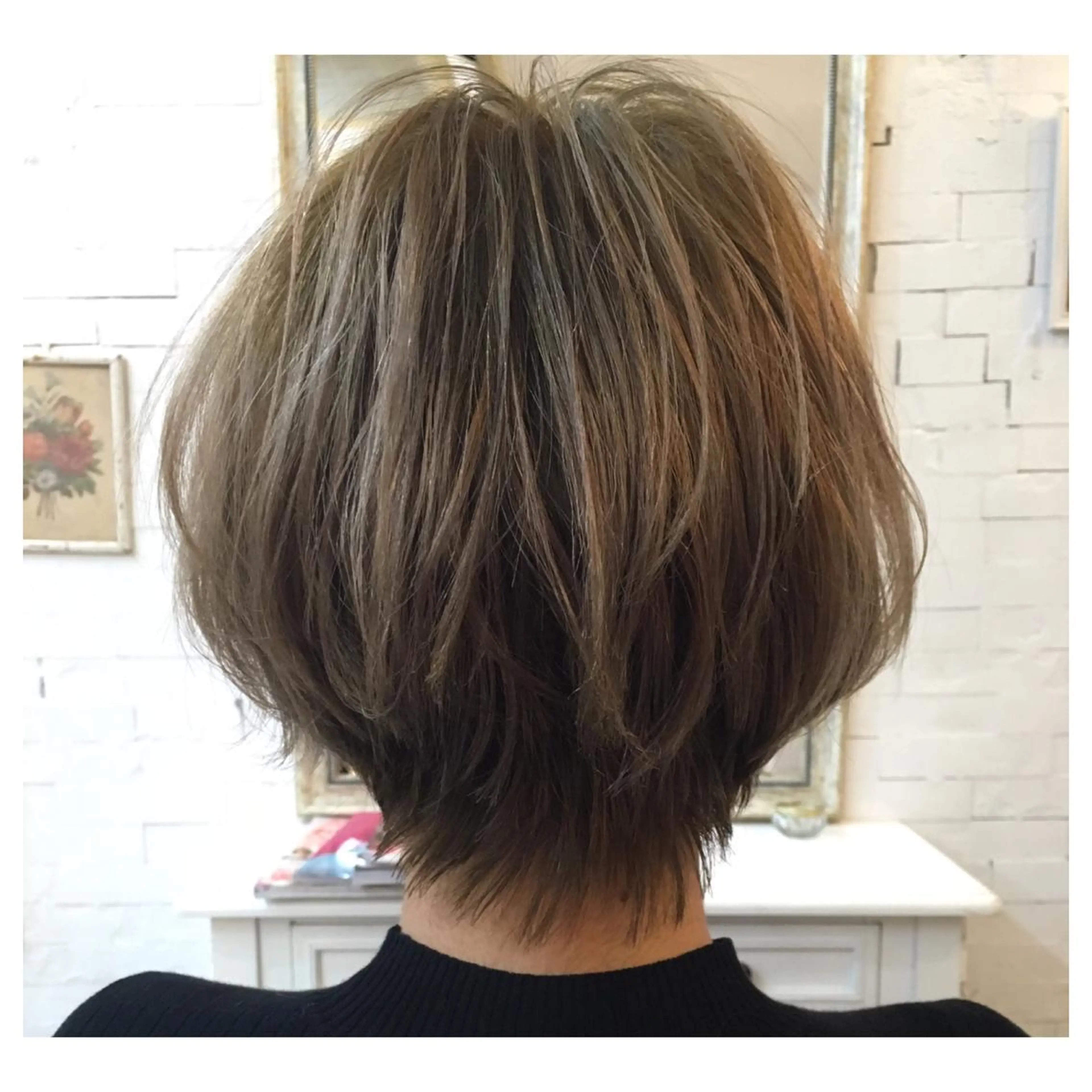 ショート ミディアム セミロング ロング カラー エクステ（レミー毛） NINEのヘアスタイル
