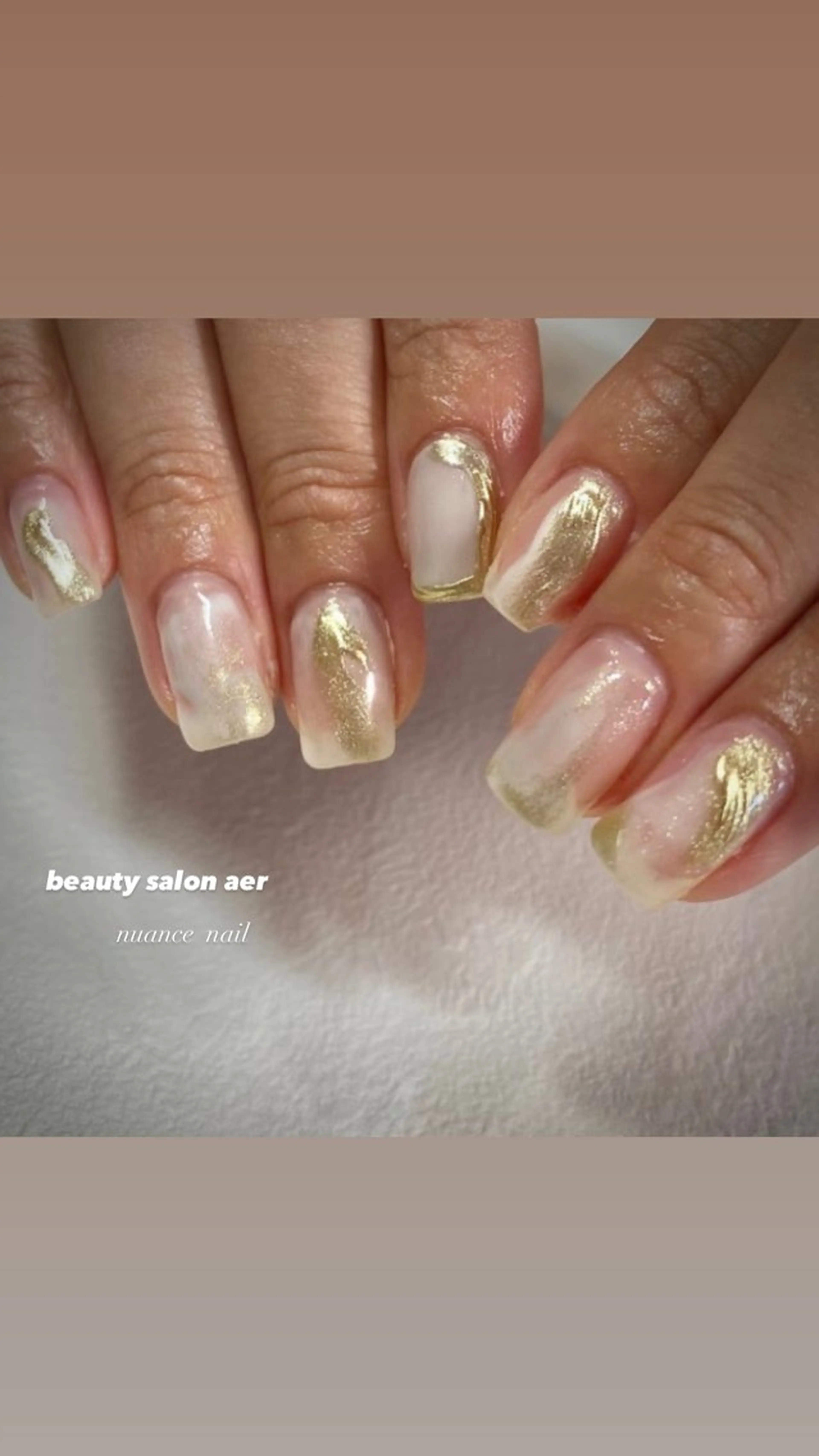 ネイル ニュアンスネイル ハンドネイル デコパーツが得意♪ ネイル/眉毛/エステの眉毛・アイブロウイメージ