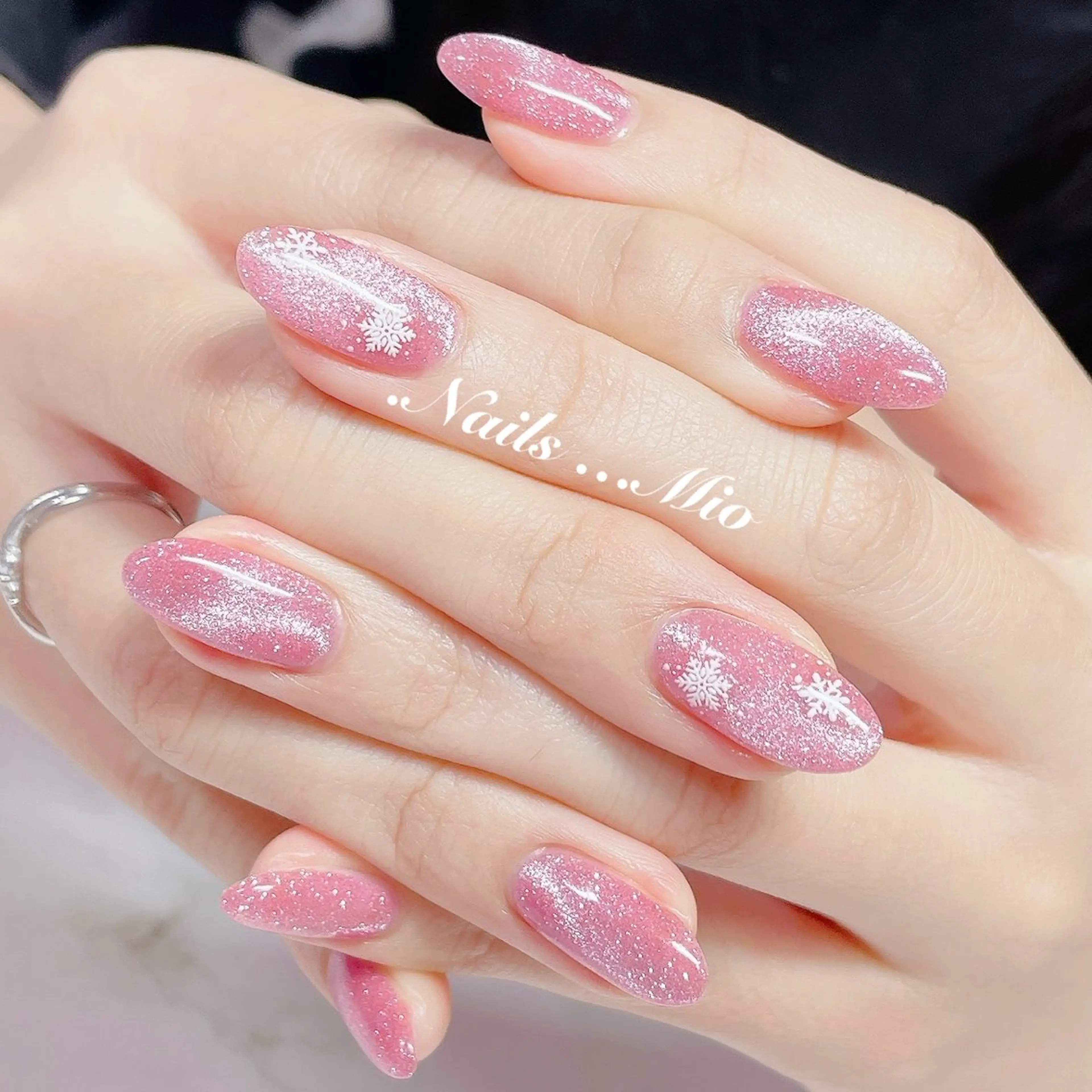 ネイル ジェルネイル マグネットネイル .Nails Mio 赤羽西ネイルサロンのネイルデザイン
